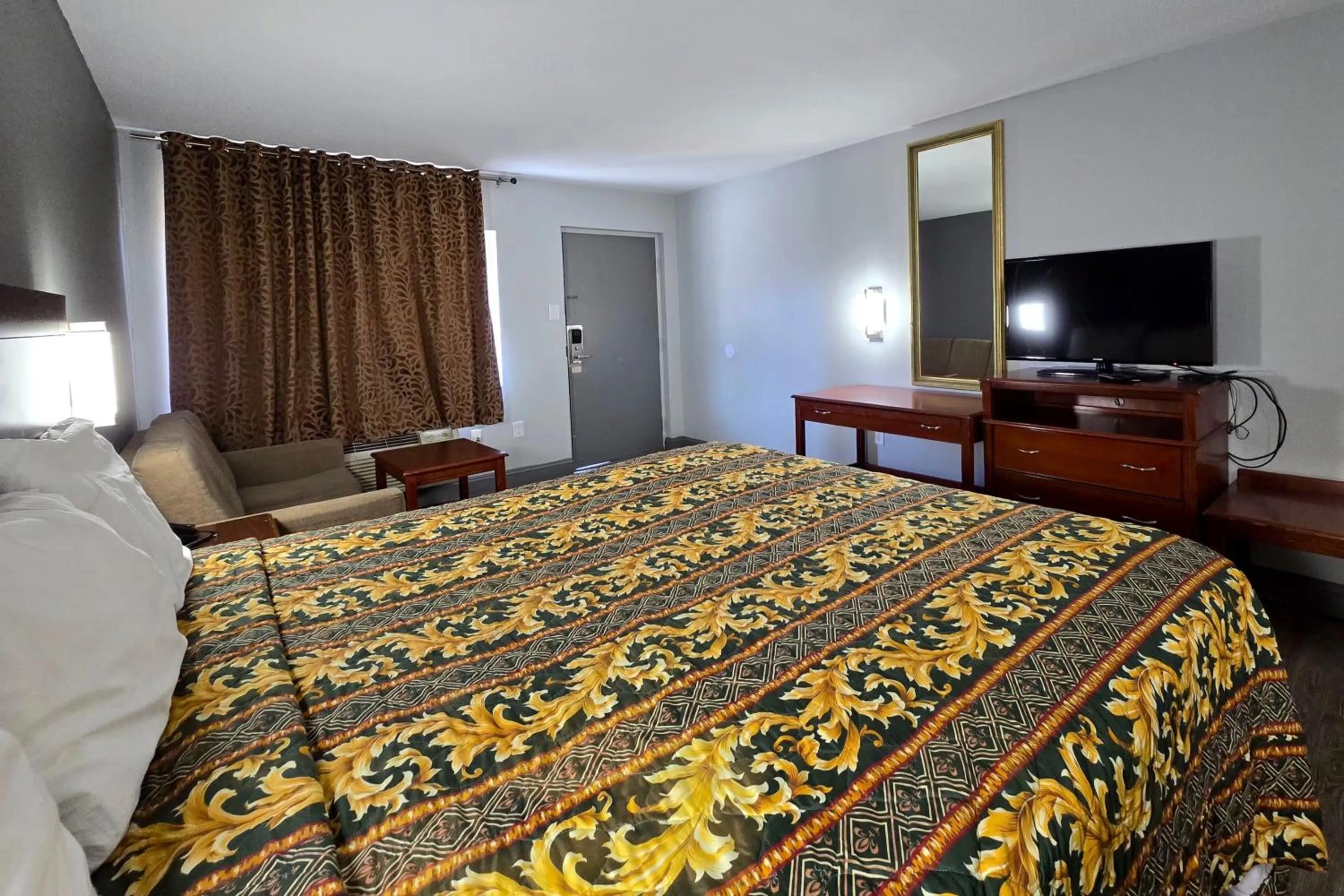 Bedroom, Bed in Eagle Inn by Hotel O Richmond Midlothian Turnpike