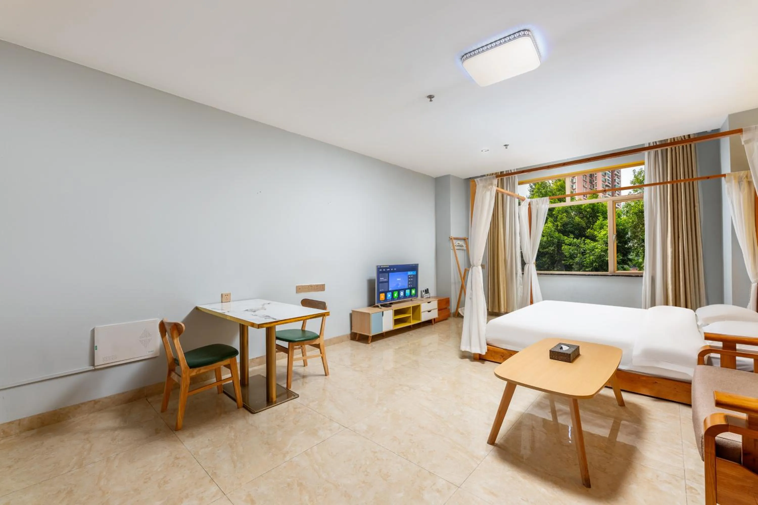 Seating area in Chami Apartment Hotel, Buhadi