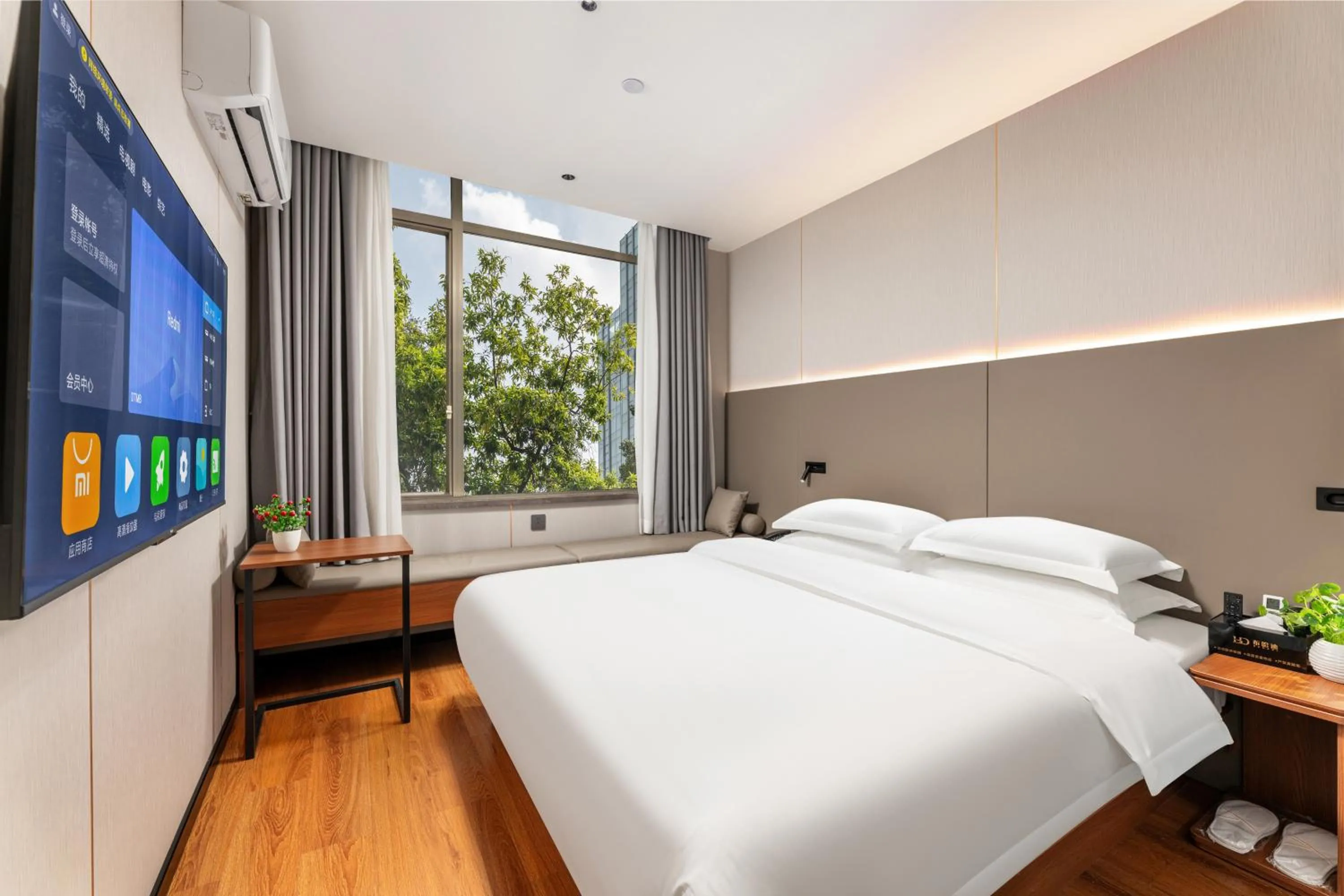 Bed in Chami Apartment Hotel, Buhadi