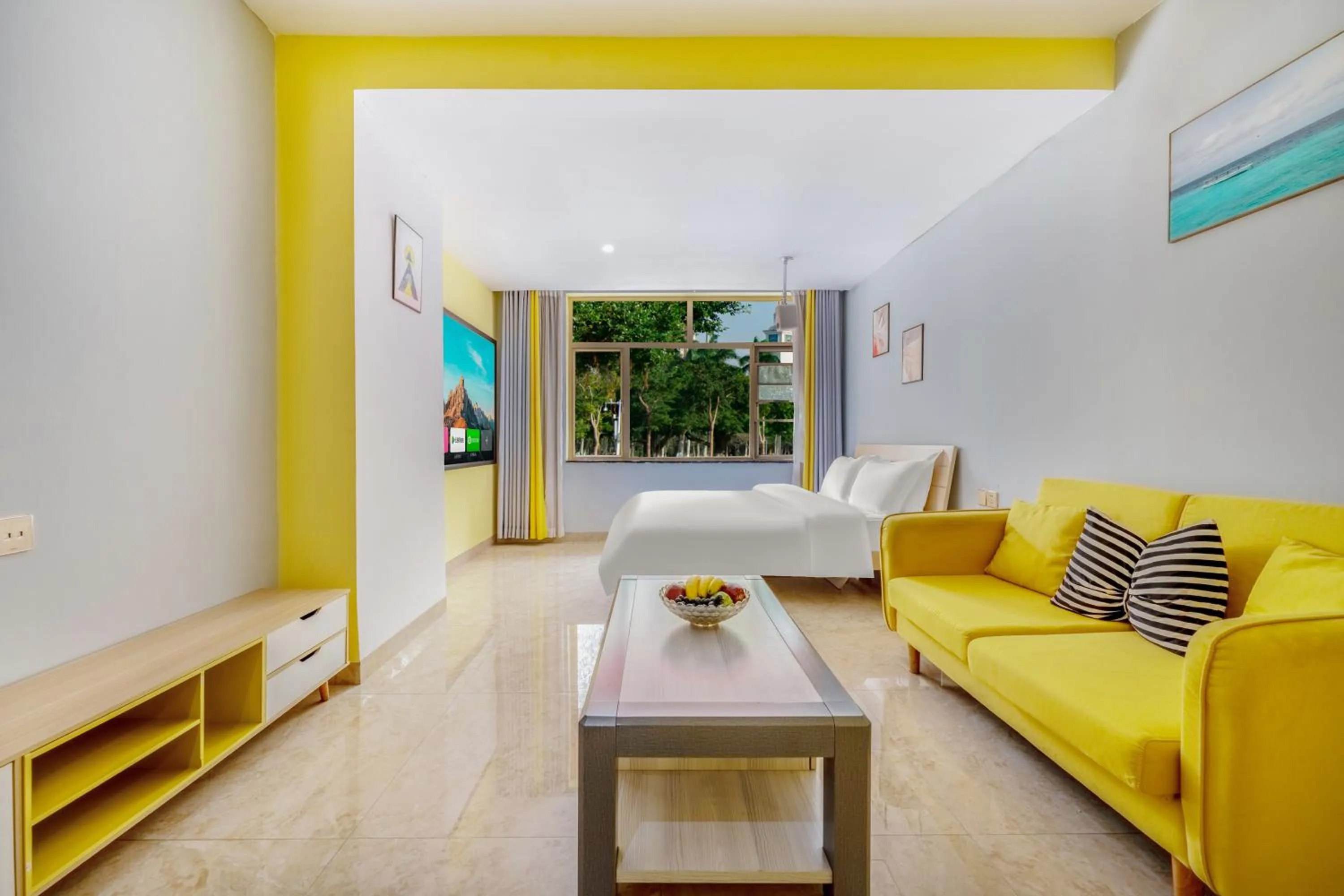 Living room in Chami Apartment Hotel, Buhadi