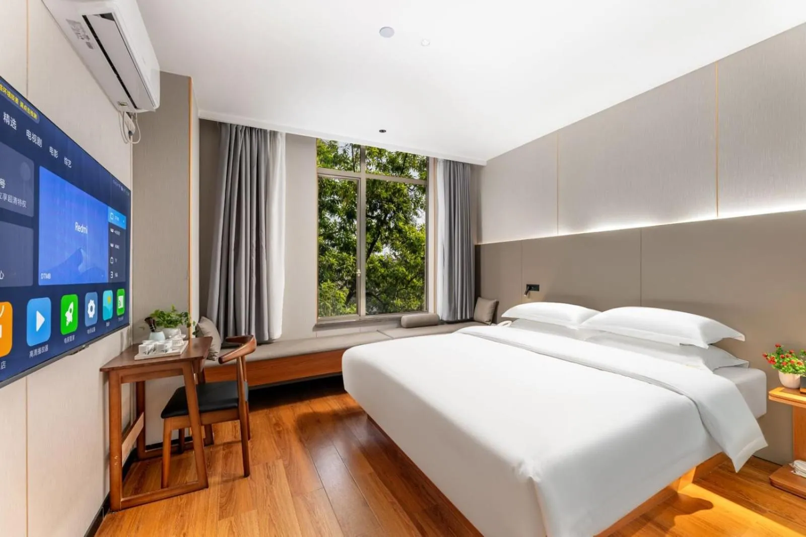 Bed in Chami Apartment Hotel, Buhadi