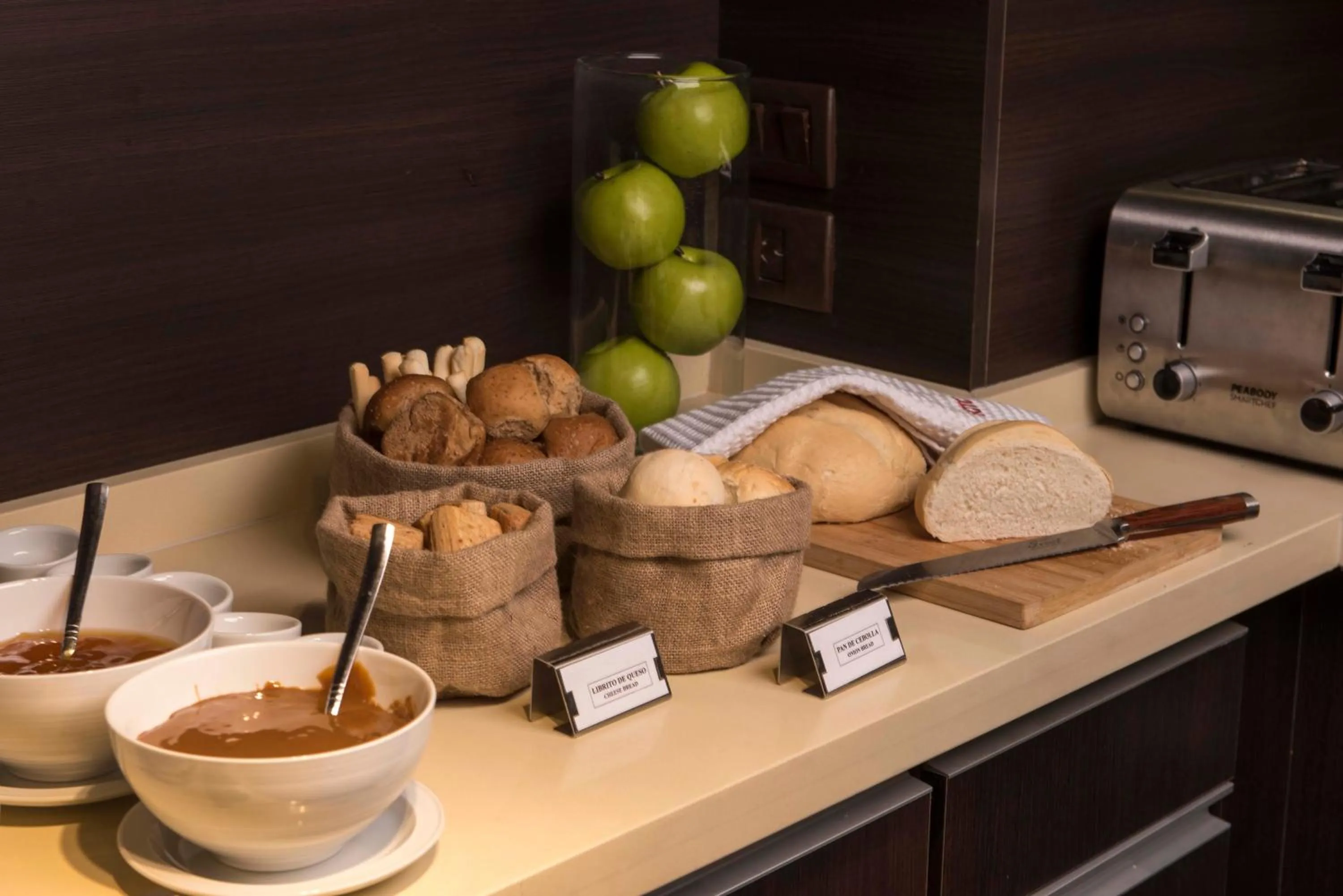 Buffet breakfast in ARC Recoleta Boutique Hotel & Spa