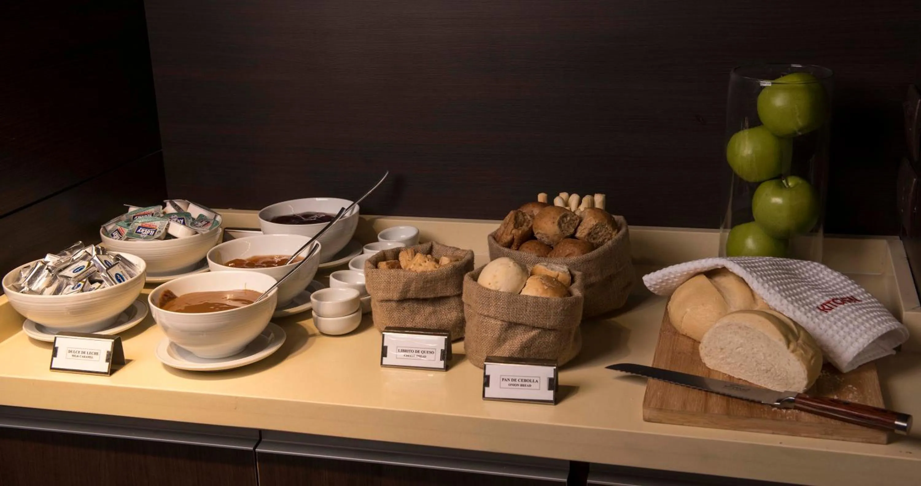 Buffet breakfast in ARC Recoleta Boutique Hotel & Spa