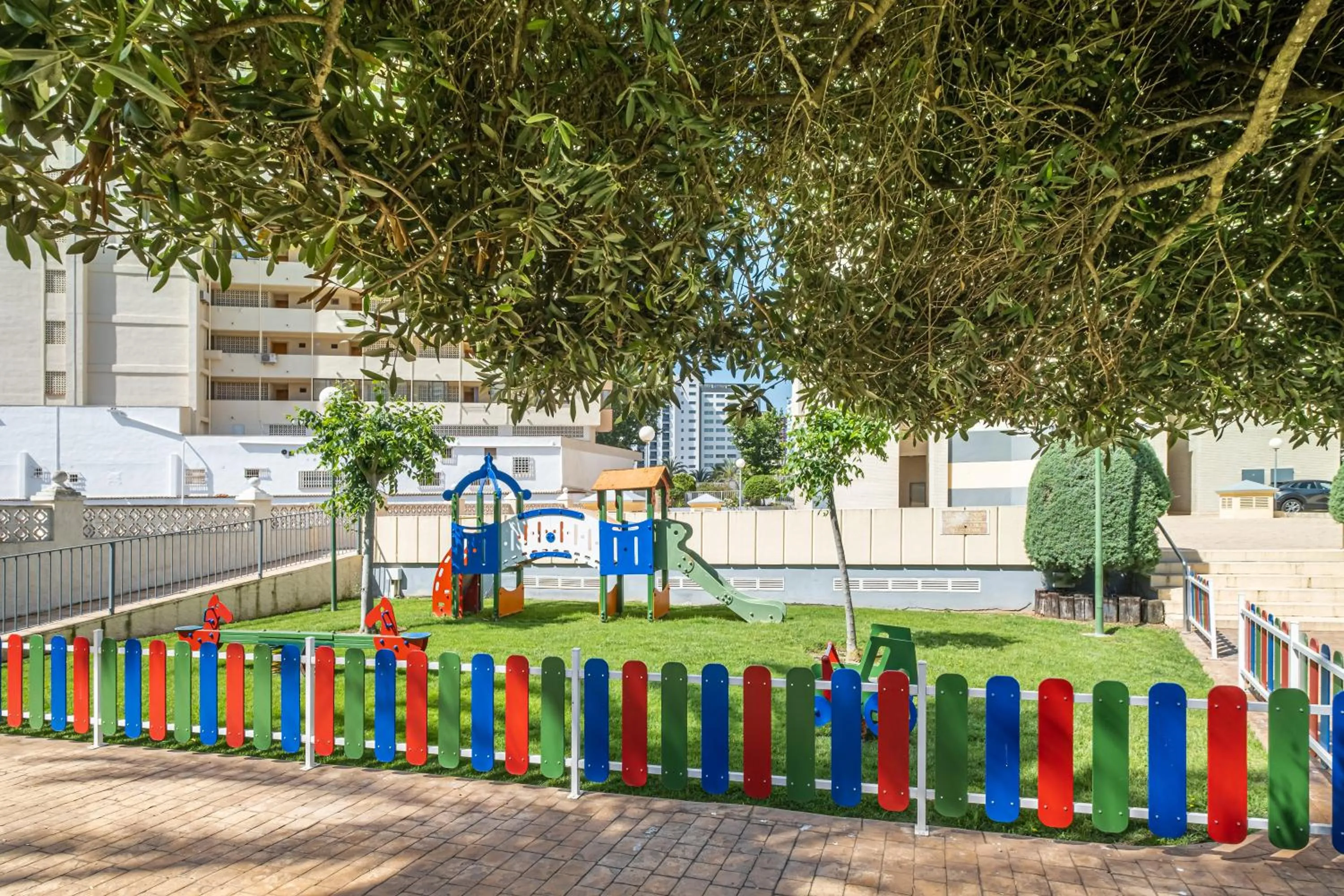 Children play ground in Gemelos 22 Resort Apartment 2-15-B Levante Beach