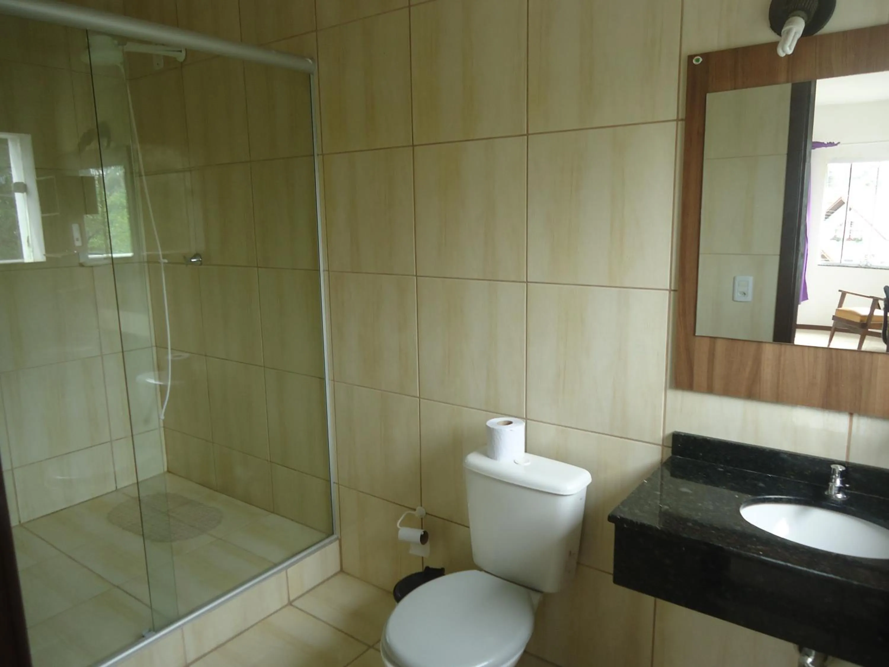 Bathroom in Iria's Hotel
