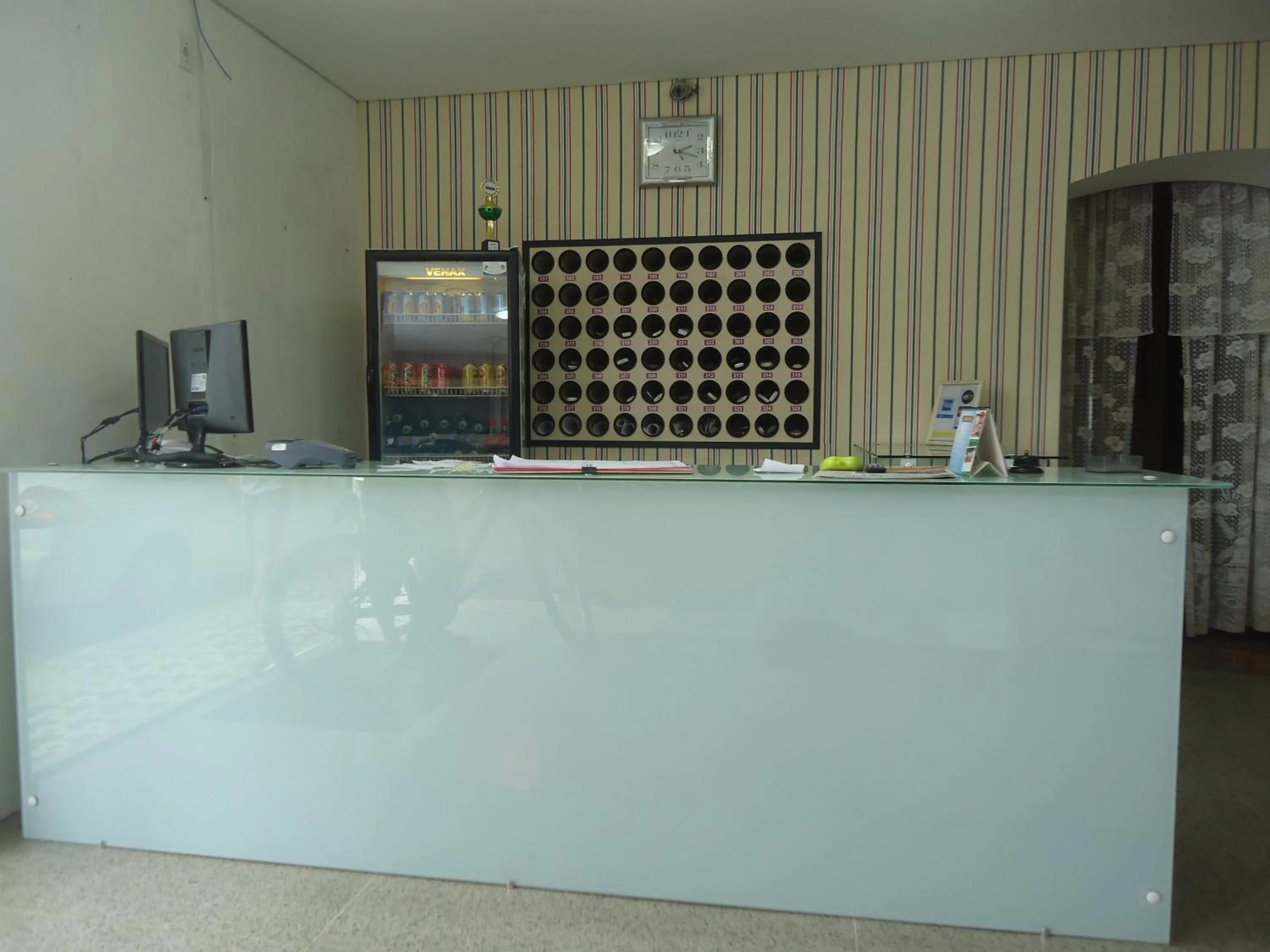 Lobby or reception in Iria's Hotel
