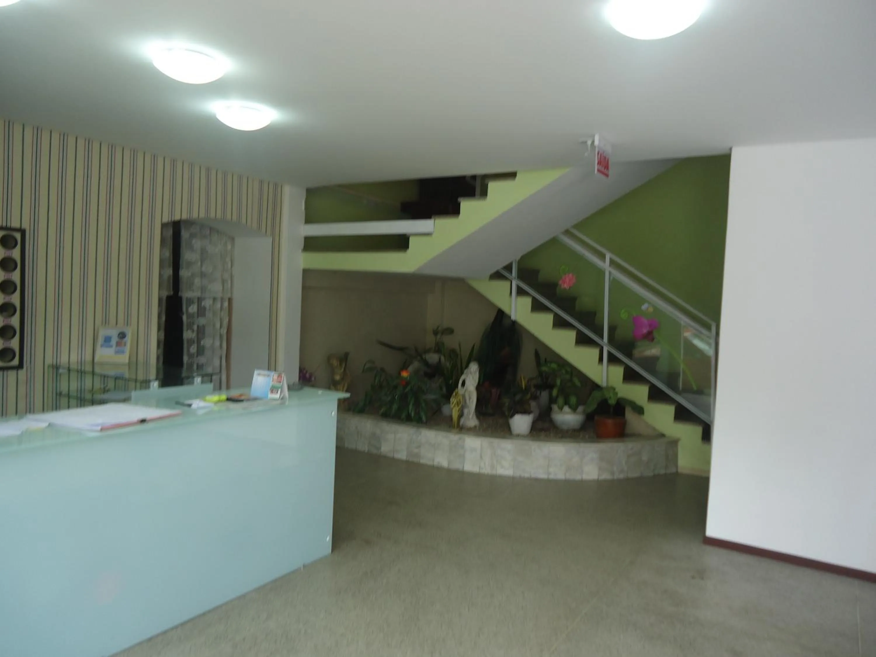 Lobby or reception in Iria's Hotel