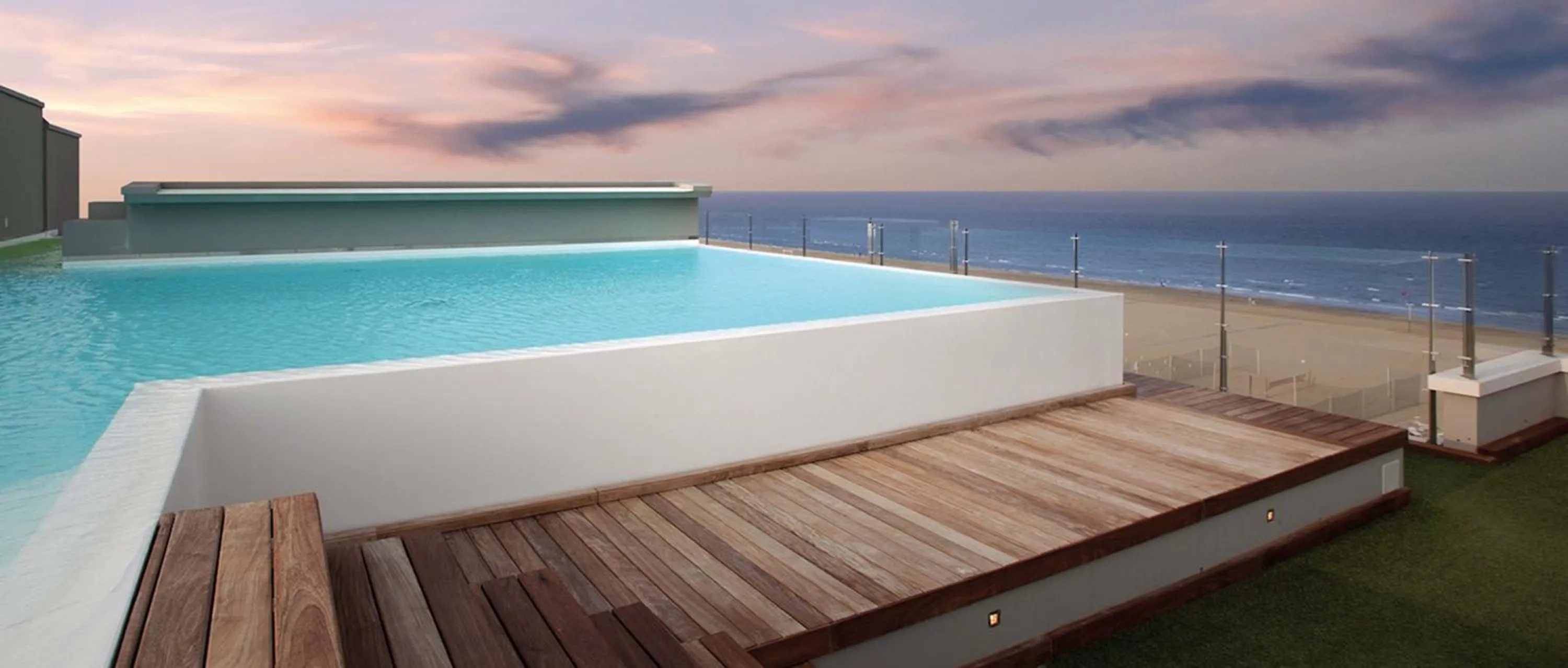 Pool view in Altamarea Residence & Hotel