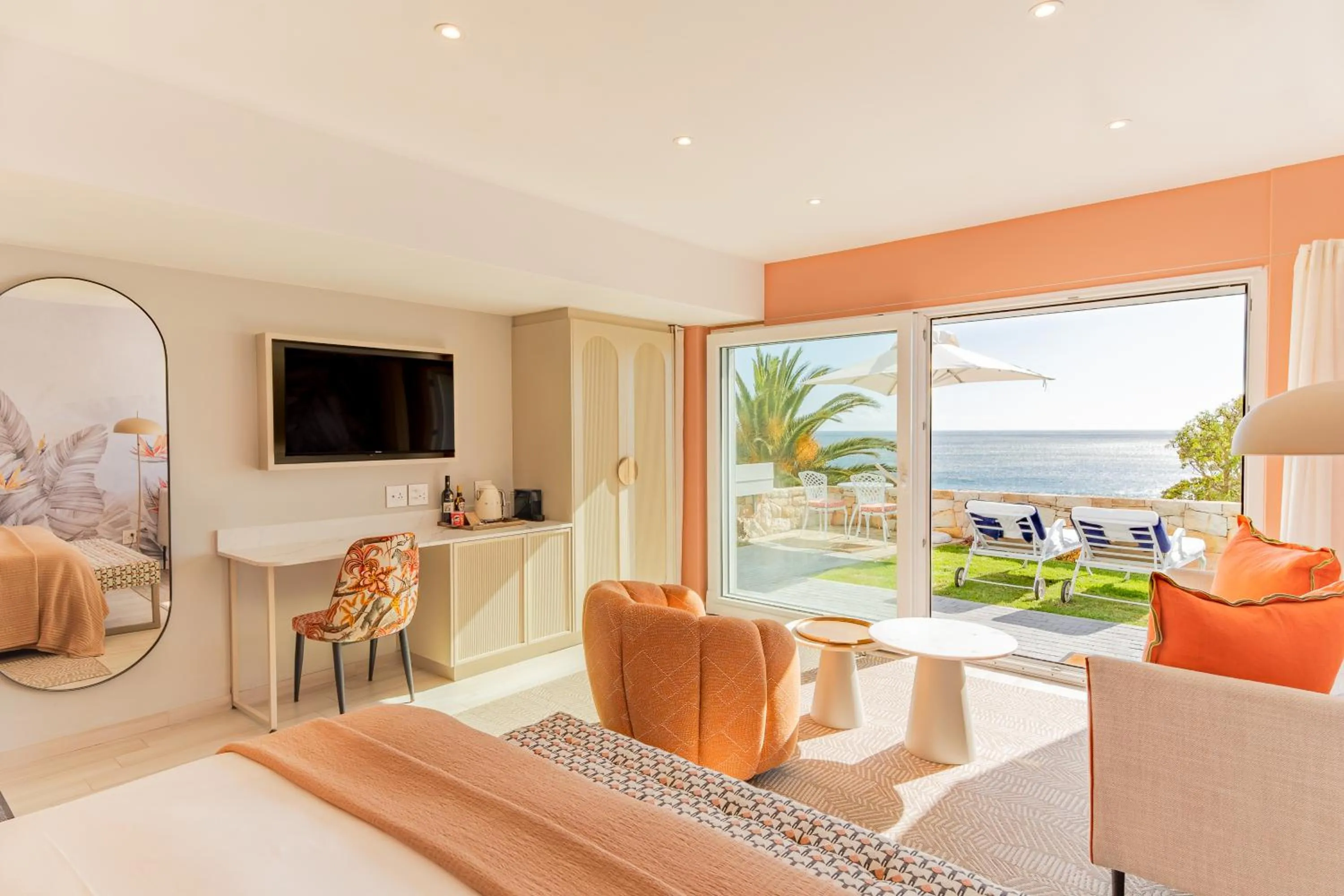 Bed in Ocean View House