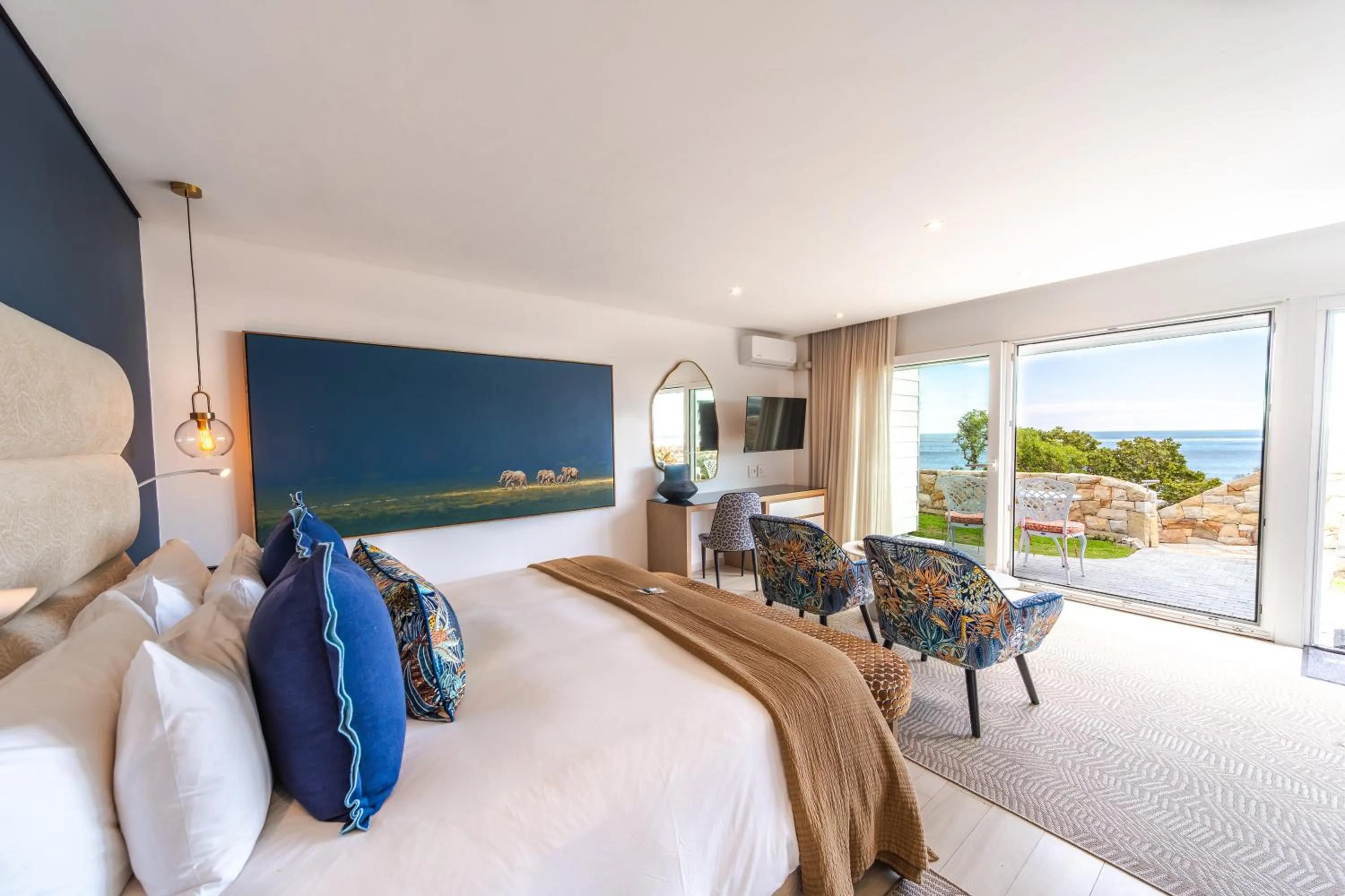 Bed in Ocean View House