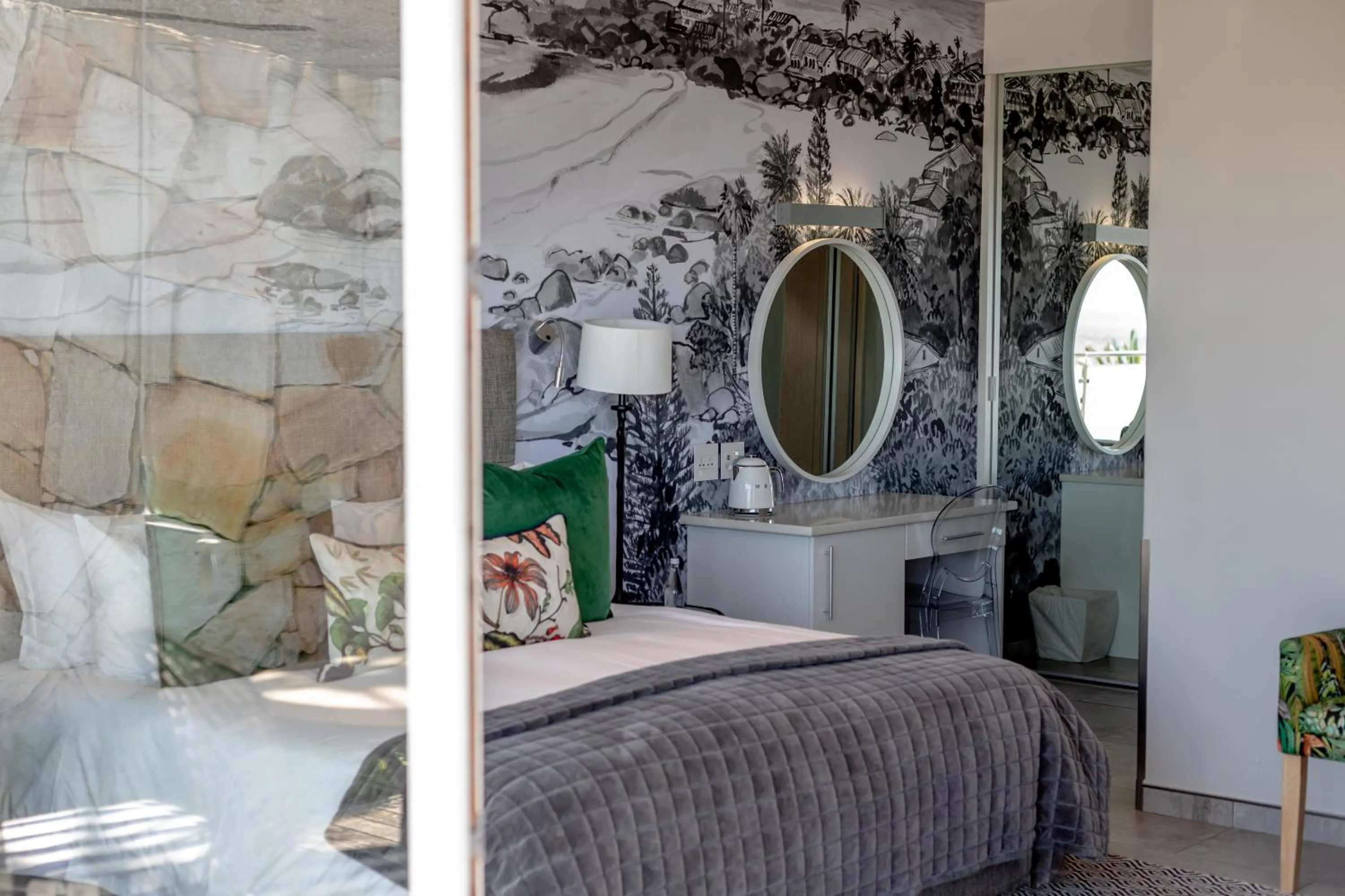 Bed in Ocean View House