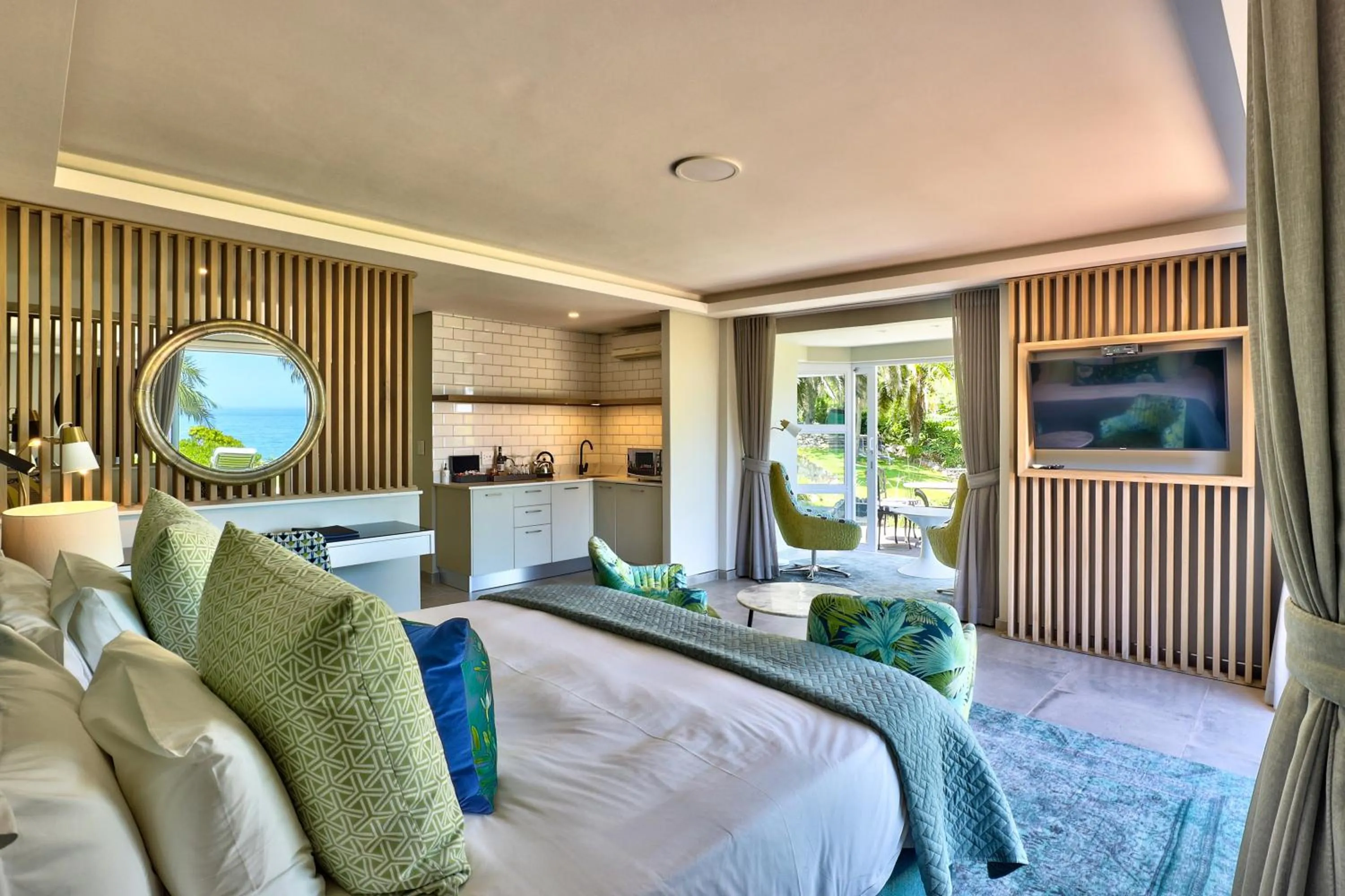 Bed in Ocean View House