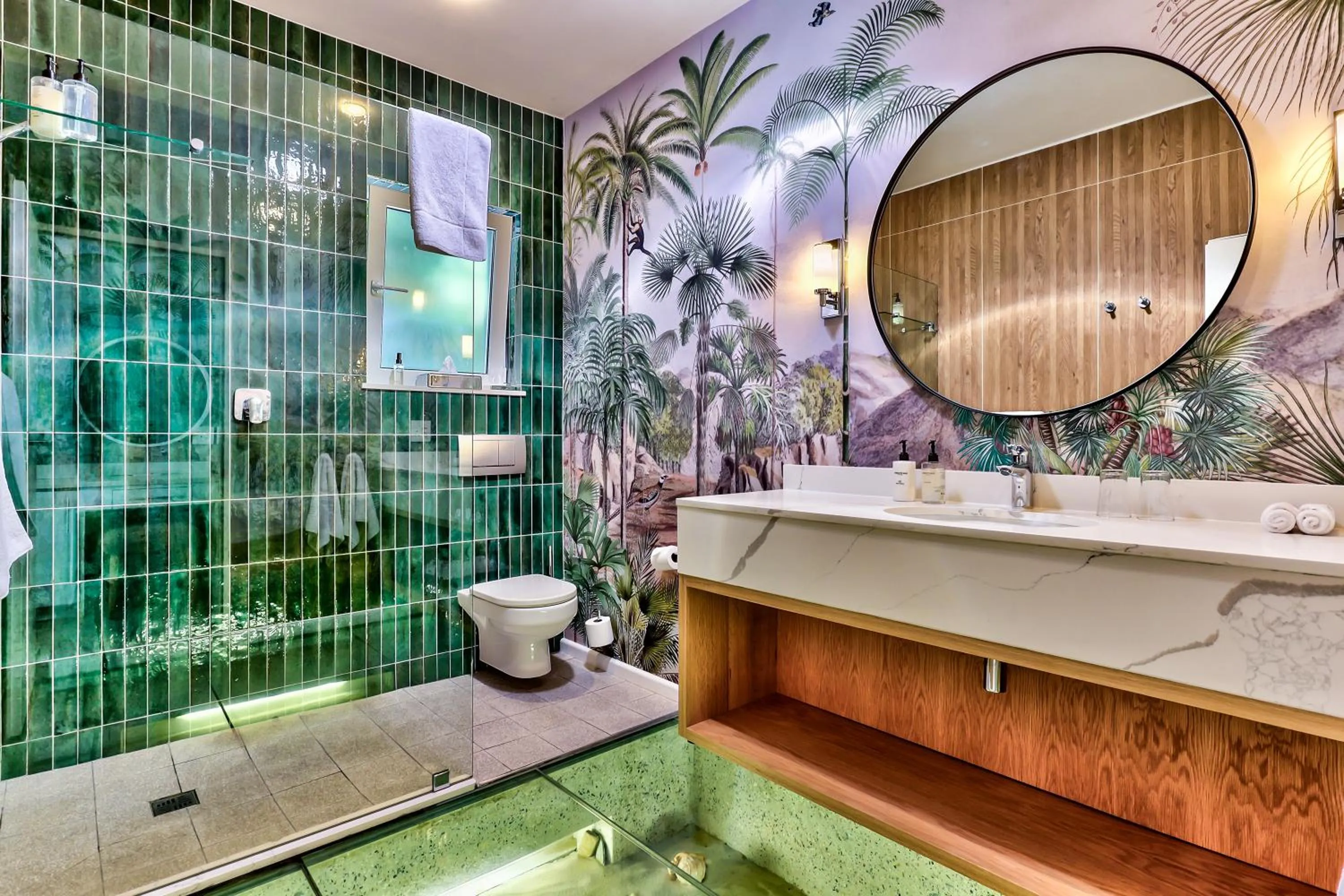 Shower in Ocean View House