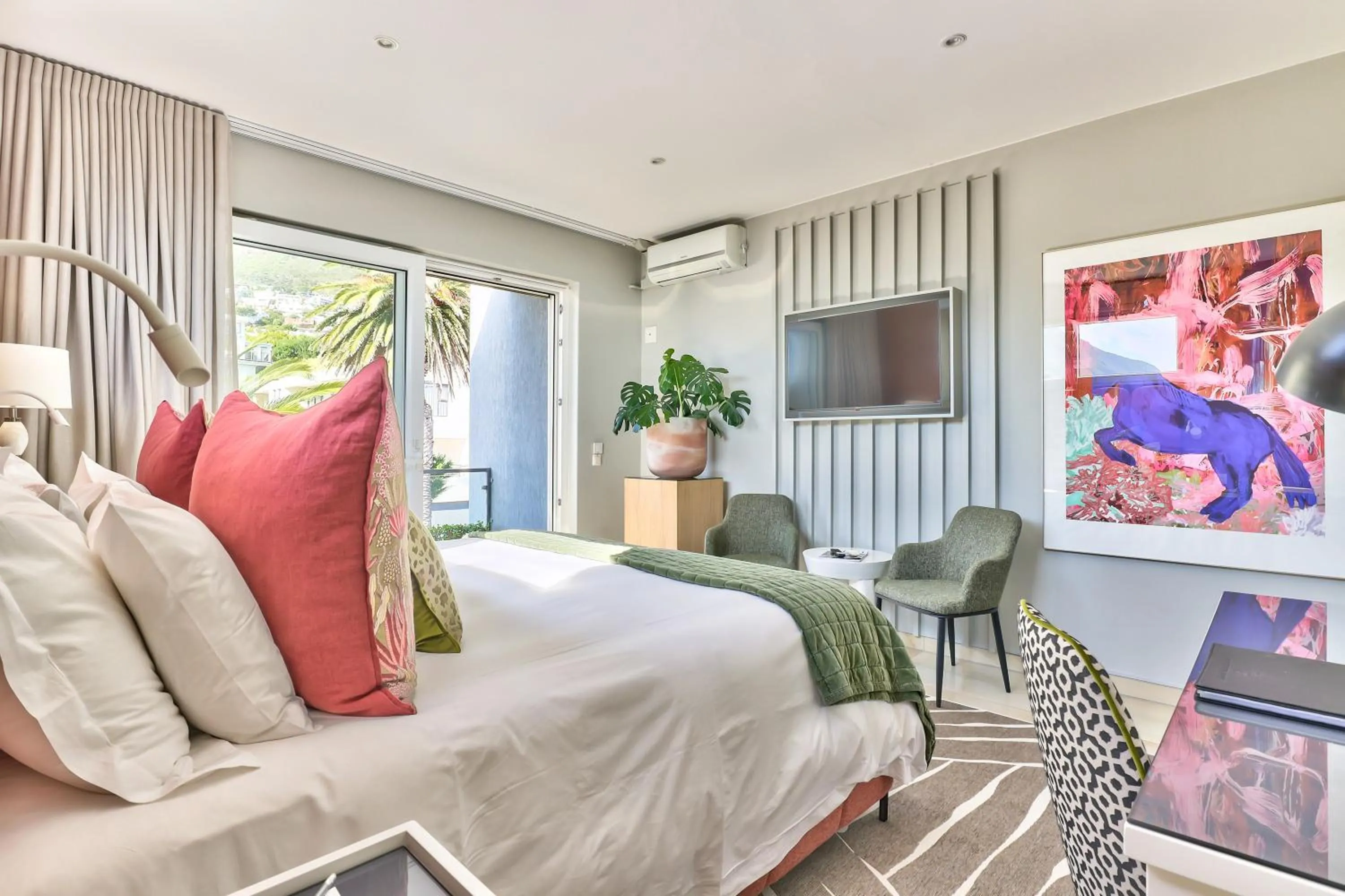 Bed in Ocean View House