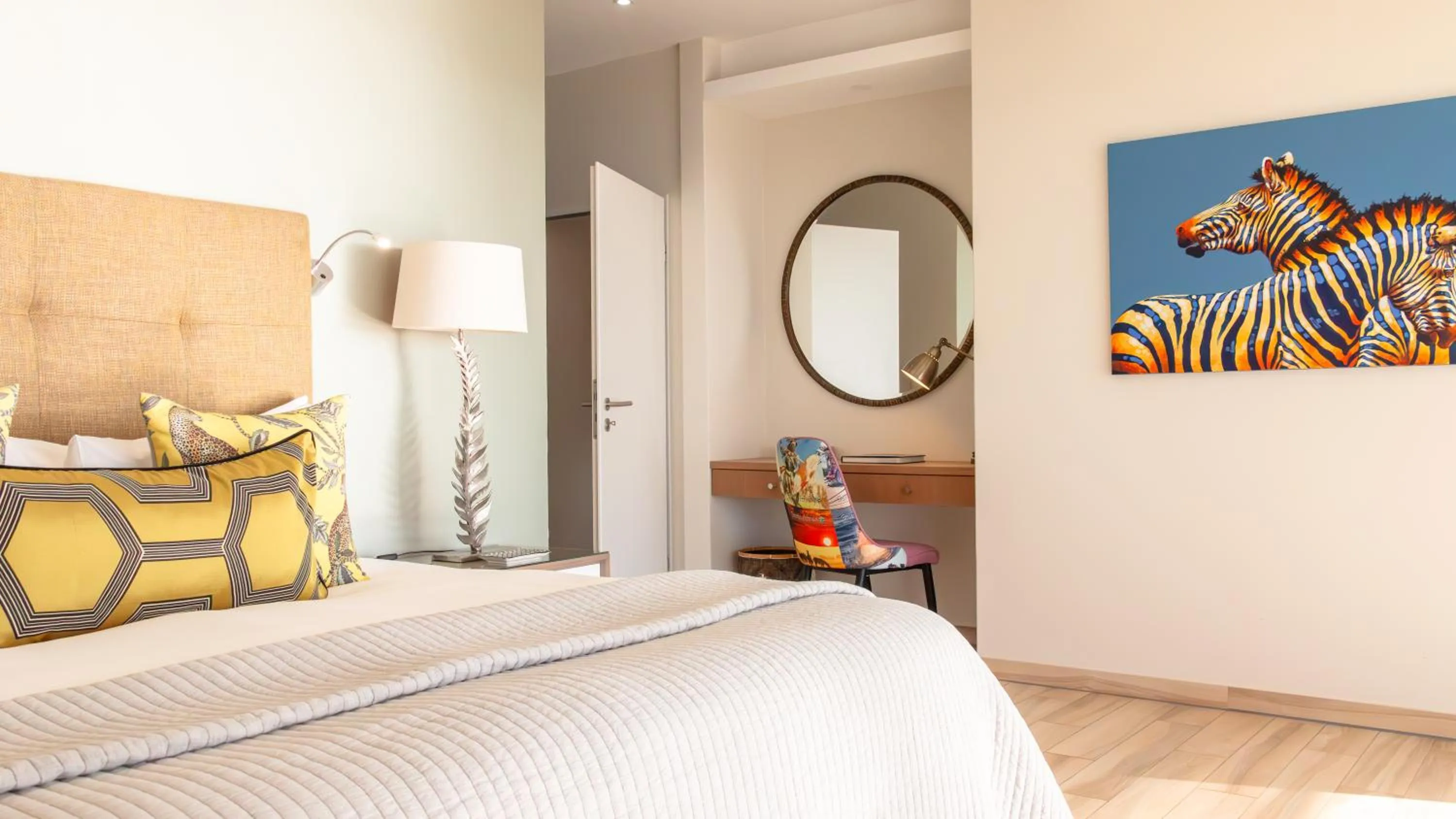 Bed in Ocean View House