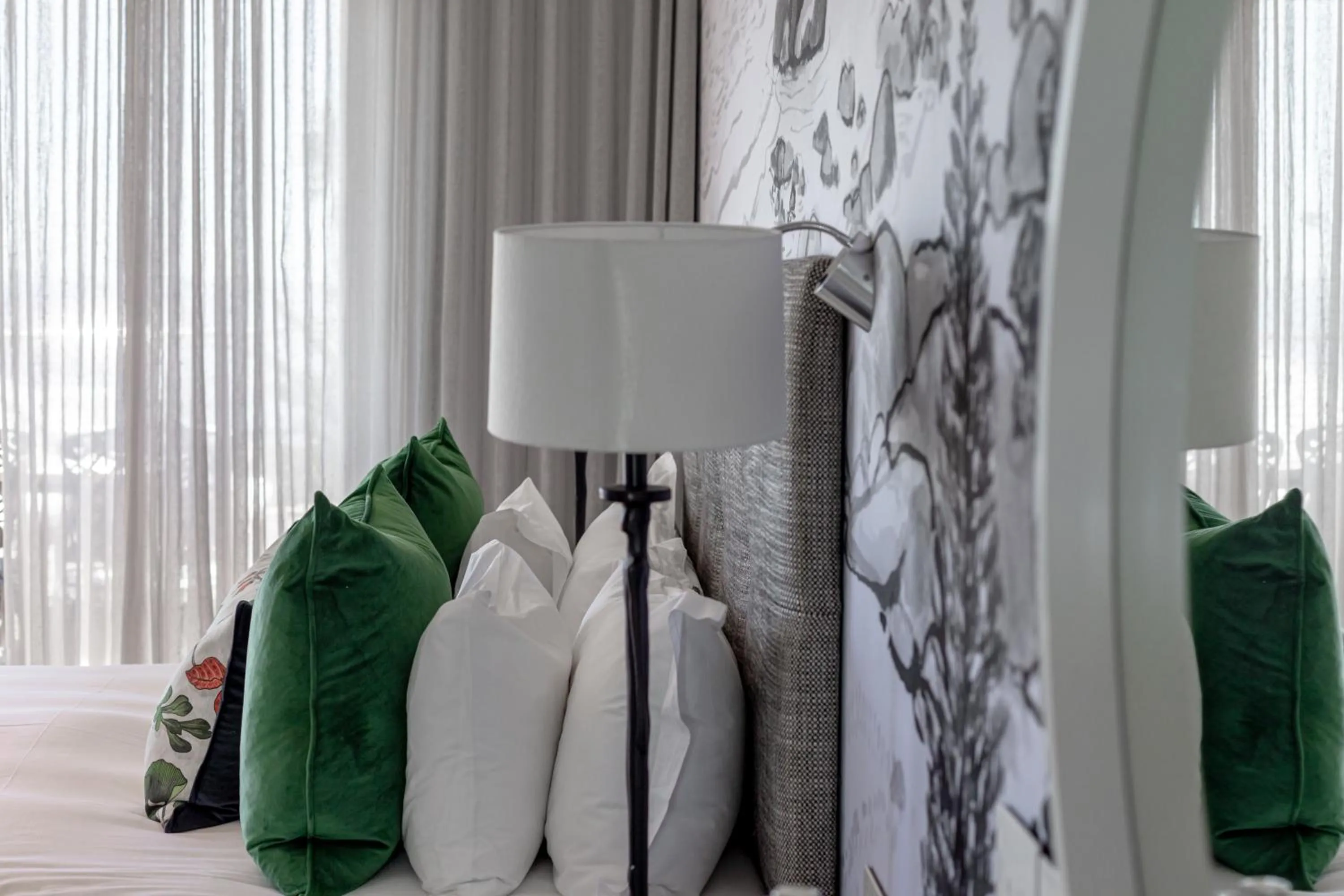 Bed in Ocean View House