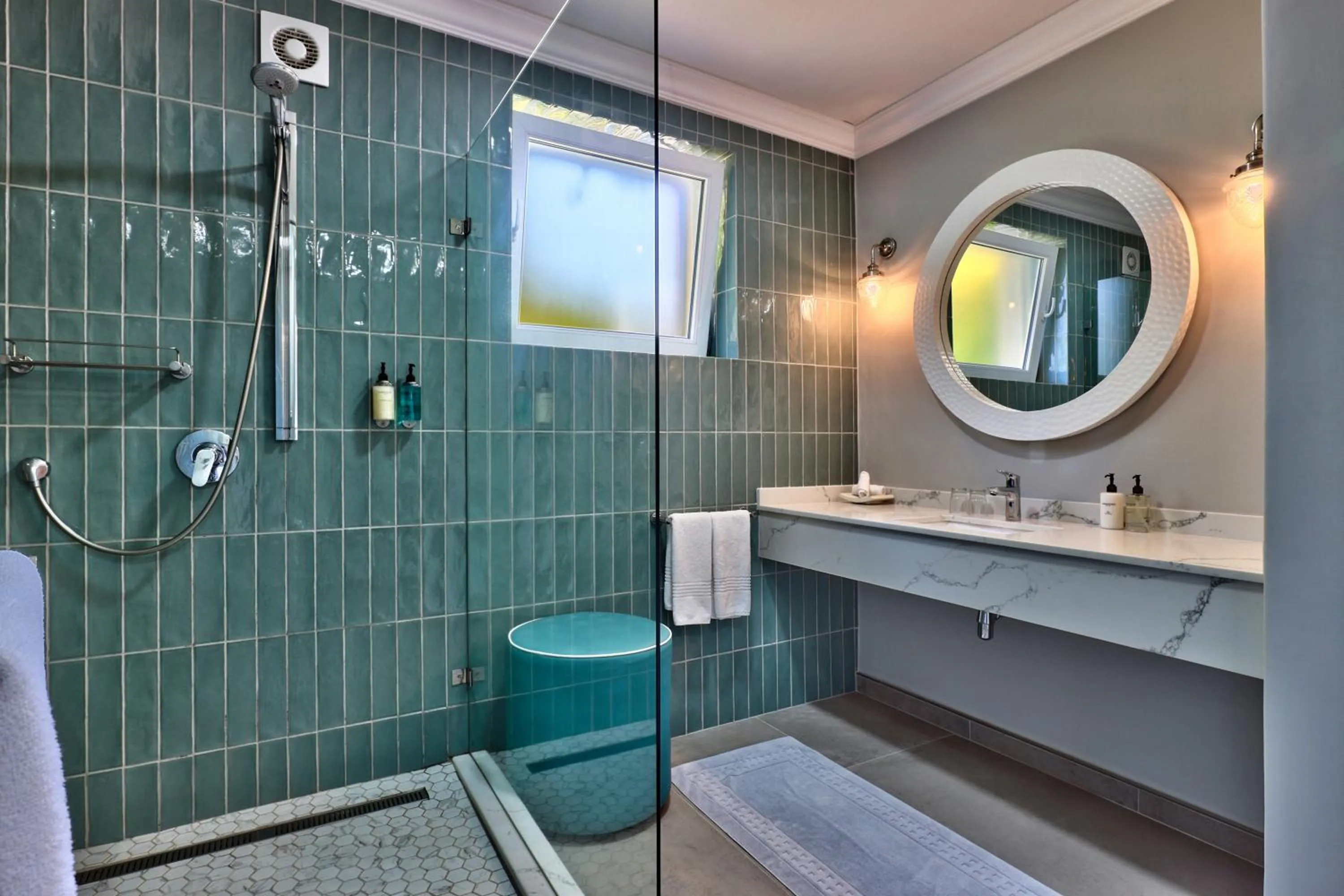 Shower in Ocean View House