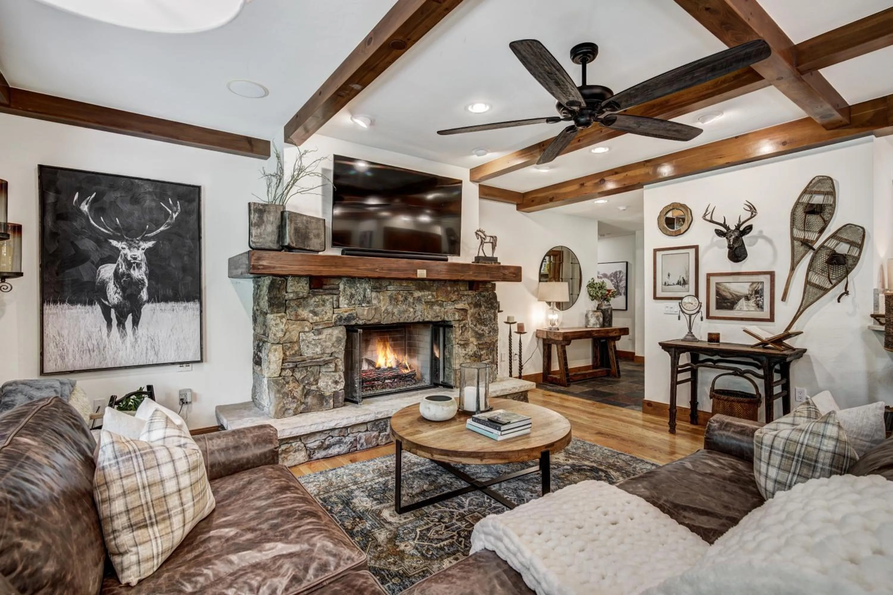 Living room in Bachelor Gulch Village