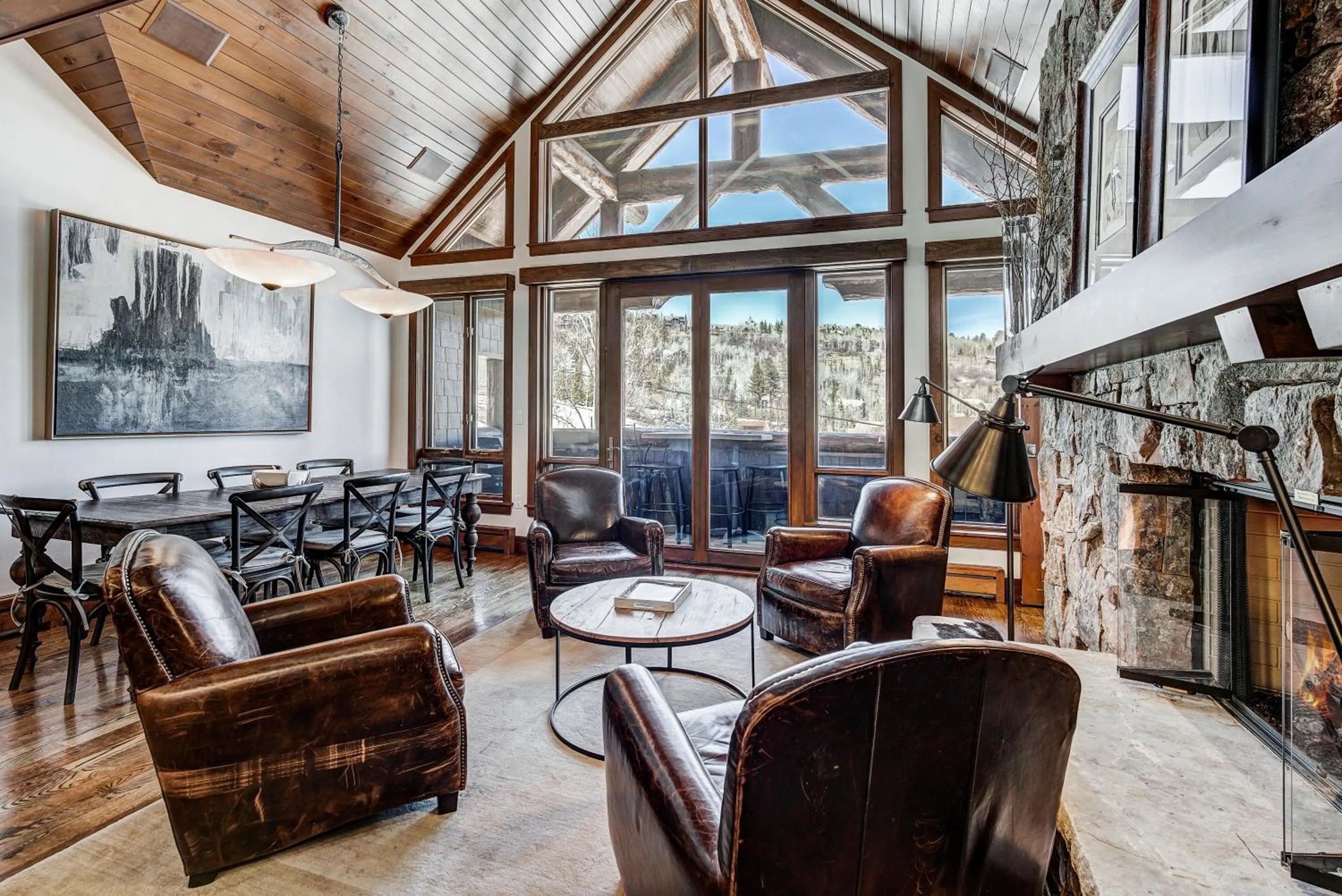 Living room in Bachelor Gulch Village