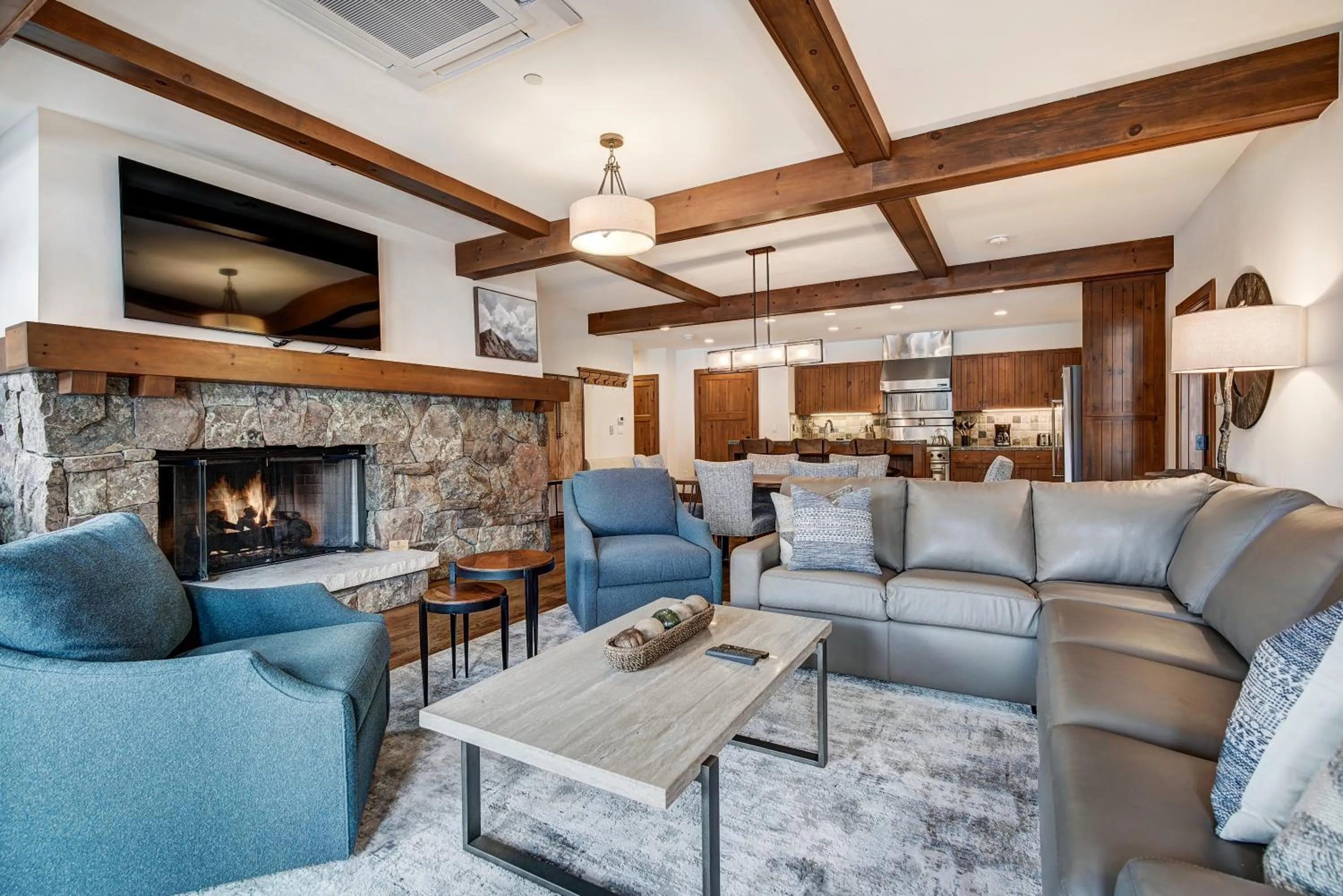 Living room in Bachelor Gulch Village