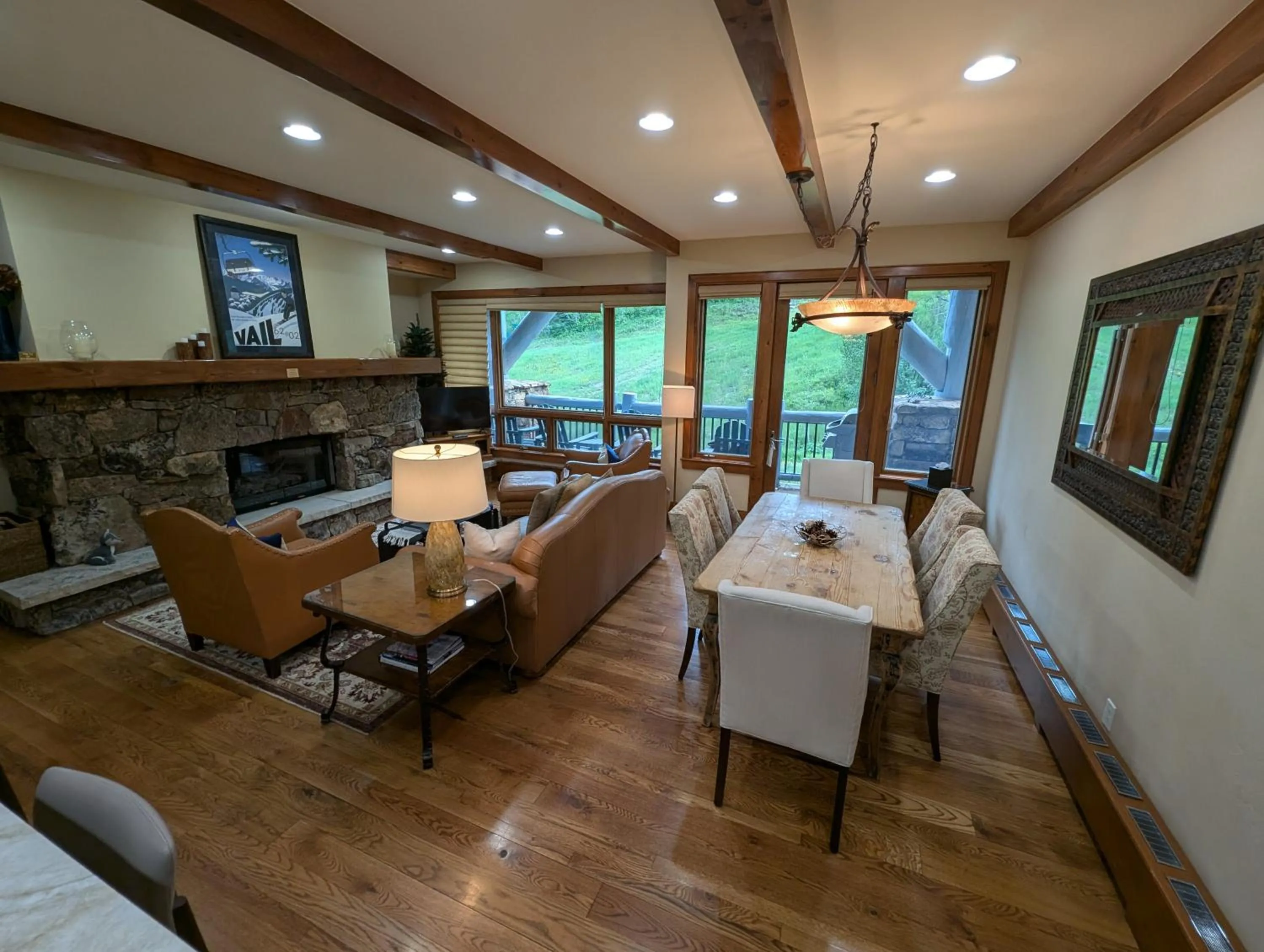 Living room in Bachelor Gulch Village