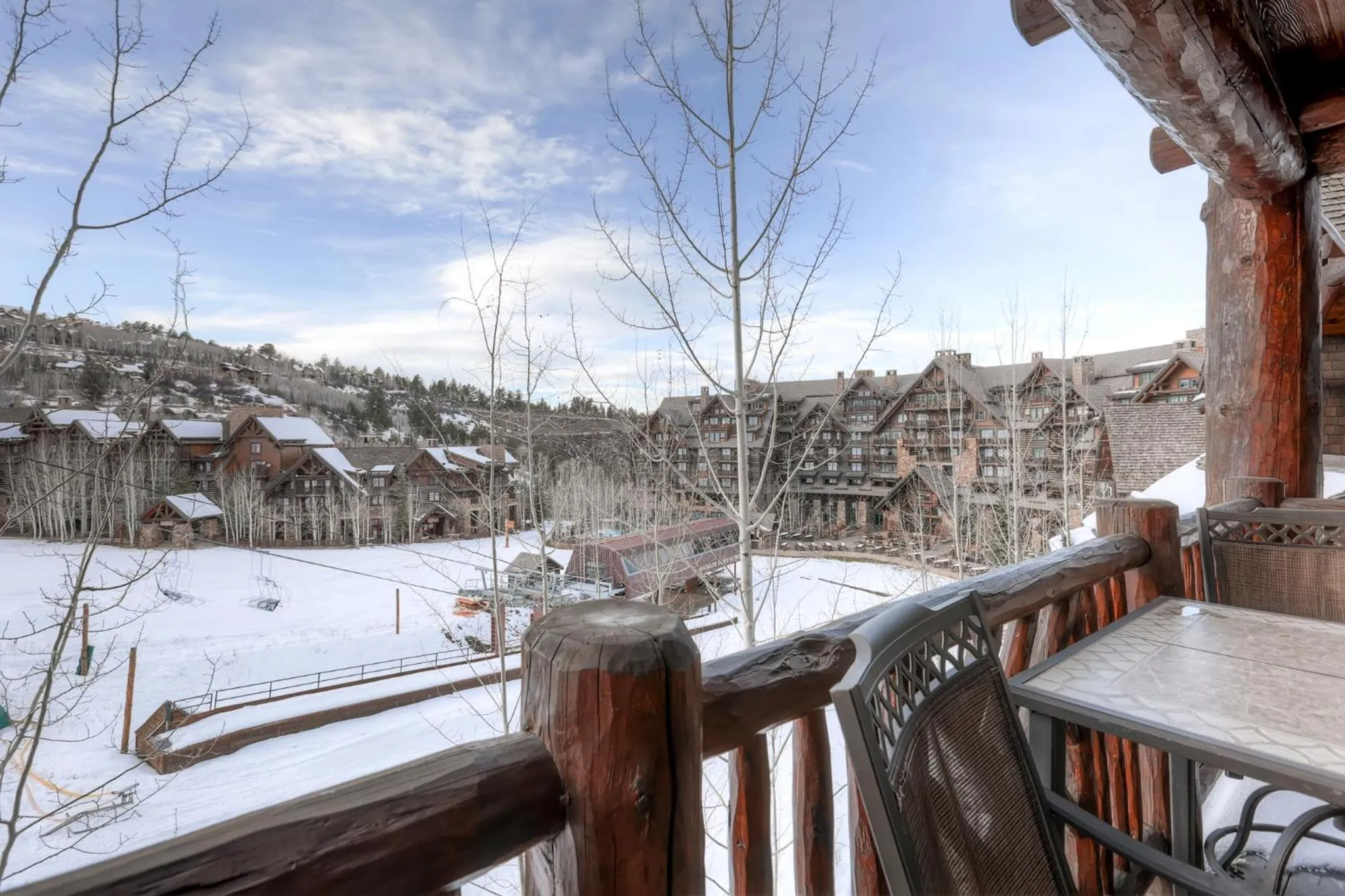 Patio in Bachelor Gulch Village
