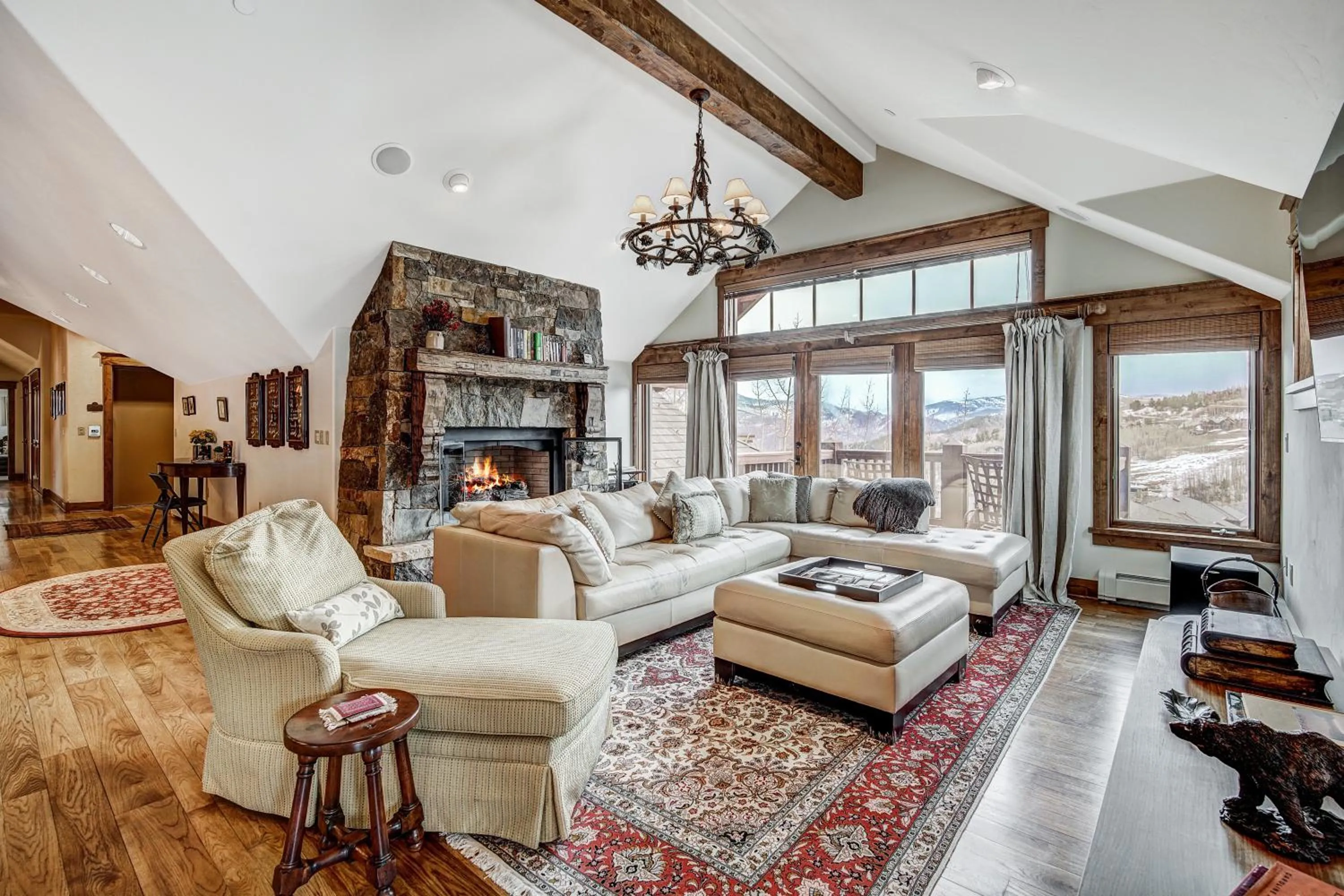 Living room in Bachelor Gulch Village