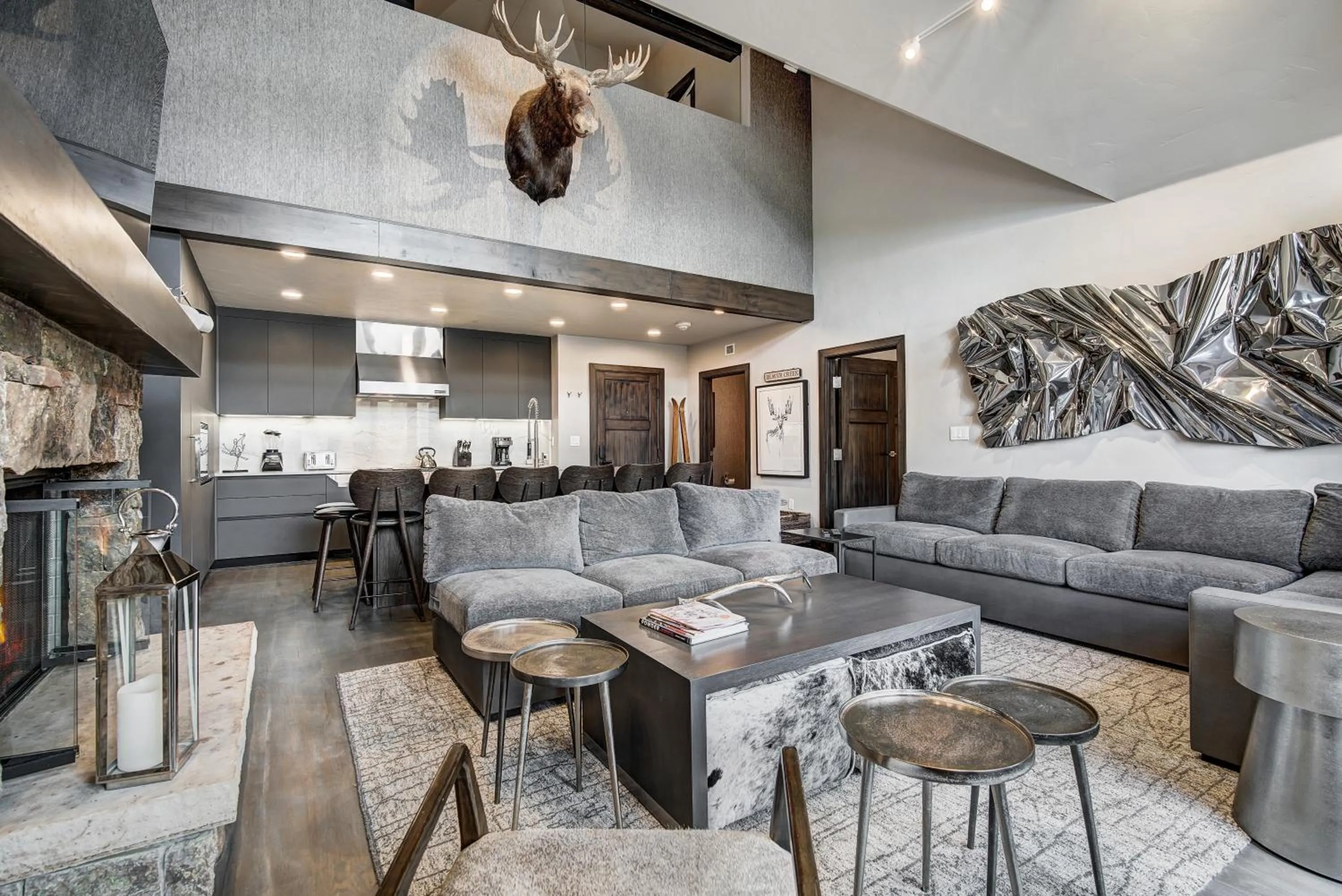 Living room in Bachelor Gulch Village