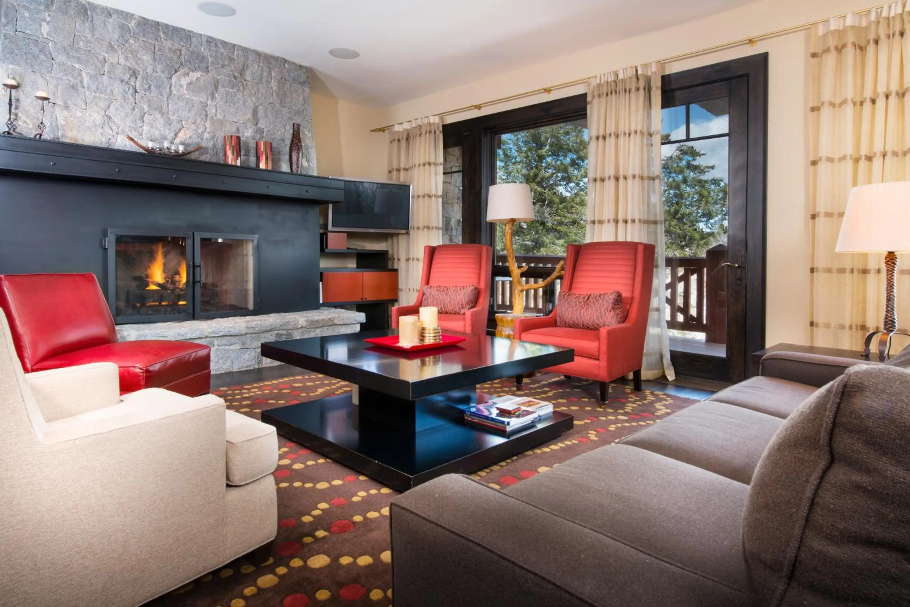 Living room in Bachelor Gulch Village
