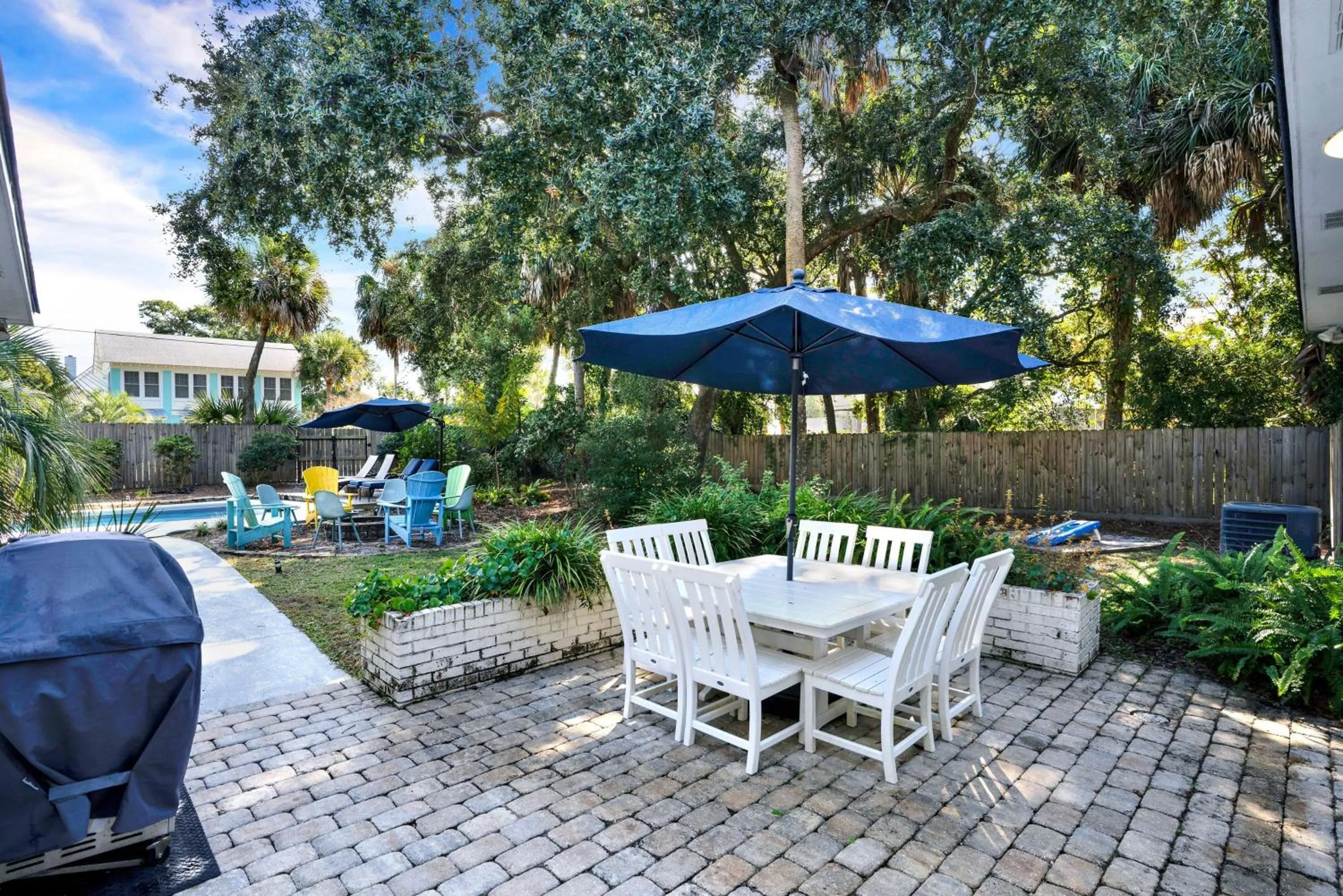 Patio in The Oar House