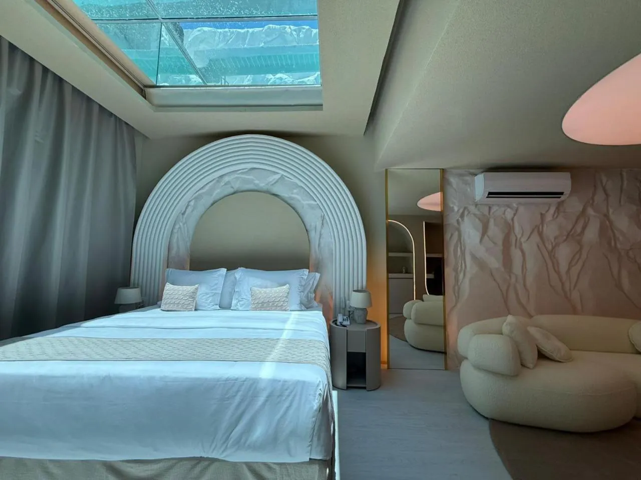 Bed in Pousada Apple House Paraty