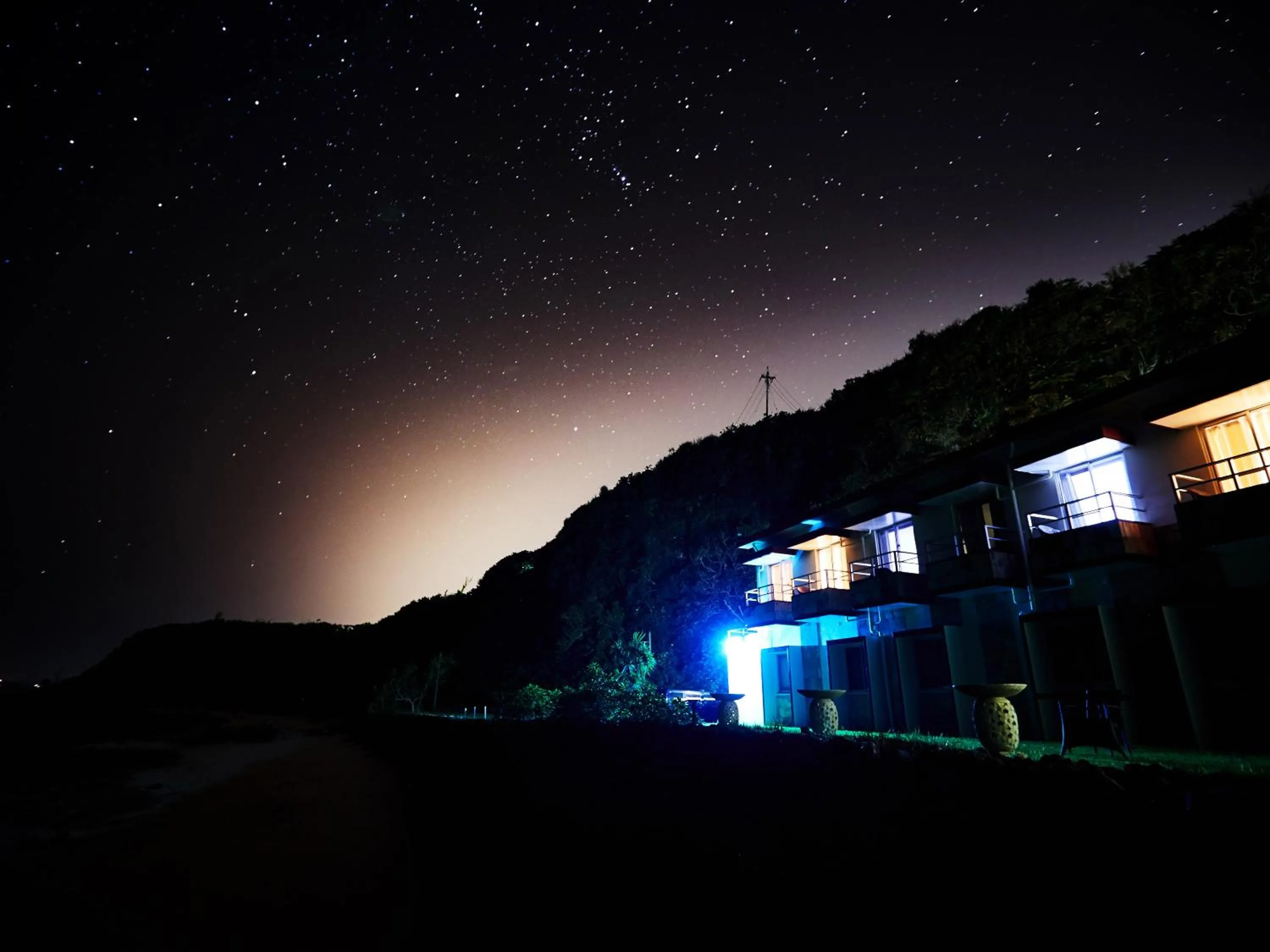 Natural landscape in Hotel Oceans Nakijin