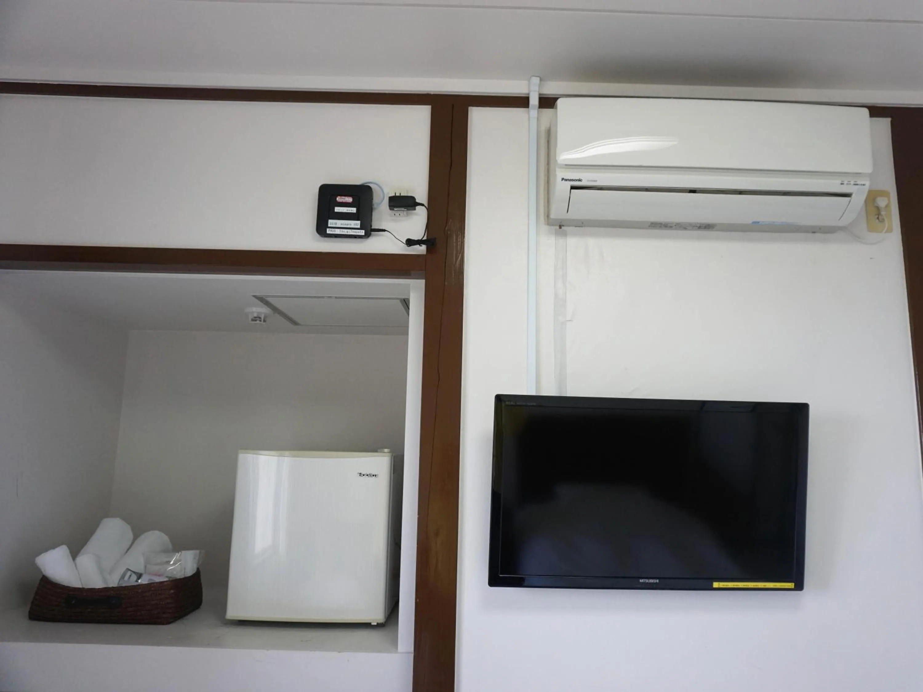 air conditioner in Hotel Oceans Nakijin