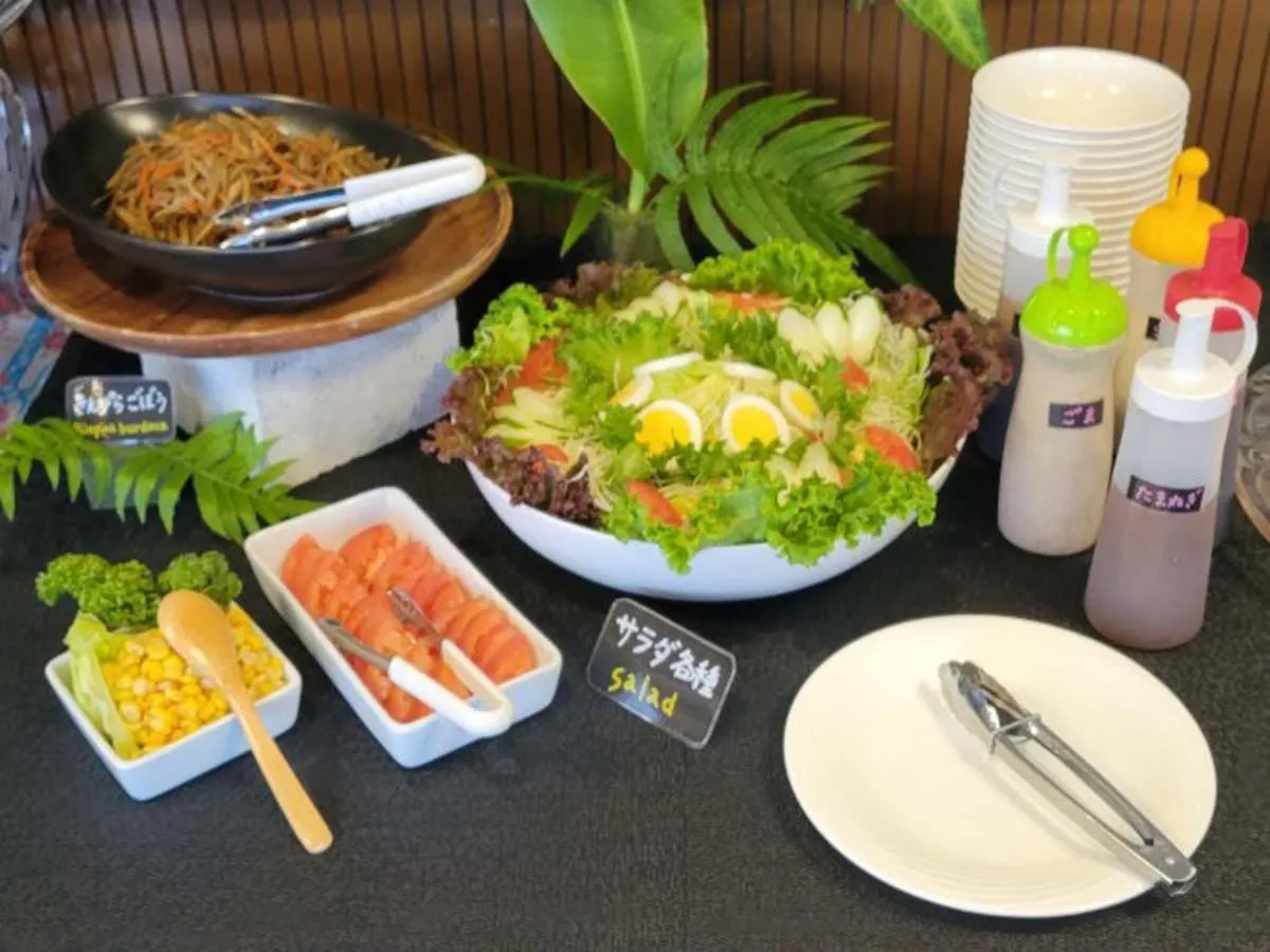 Breakfast in Hotel Oceans Nakijin