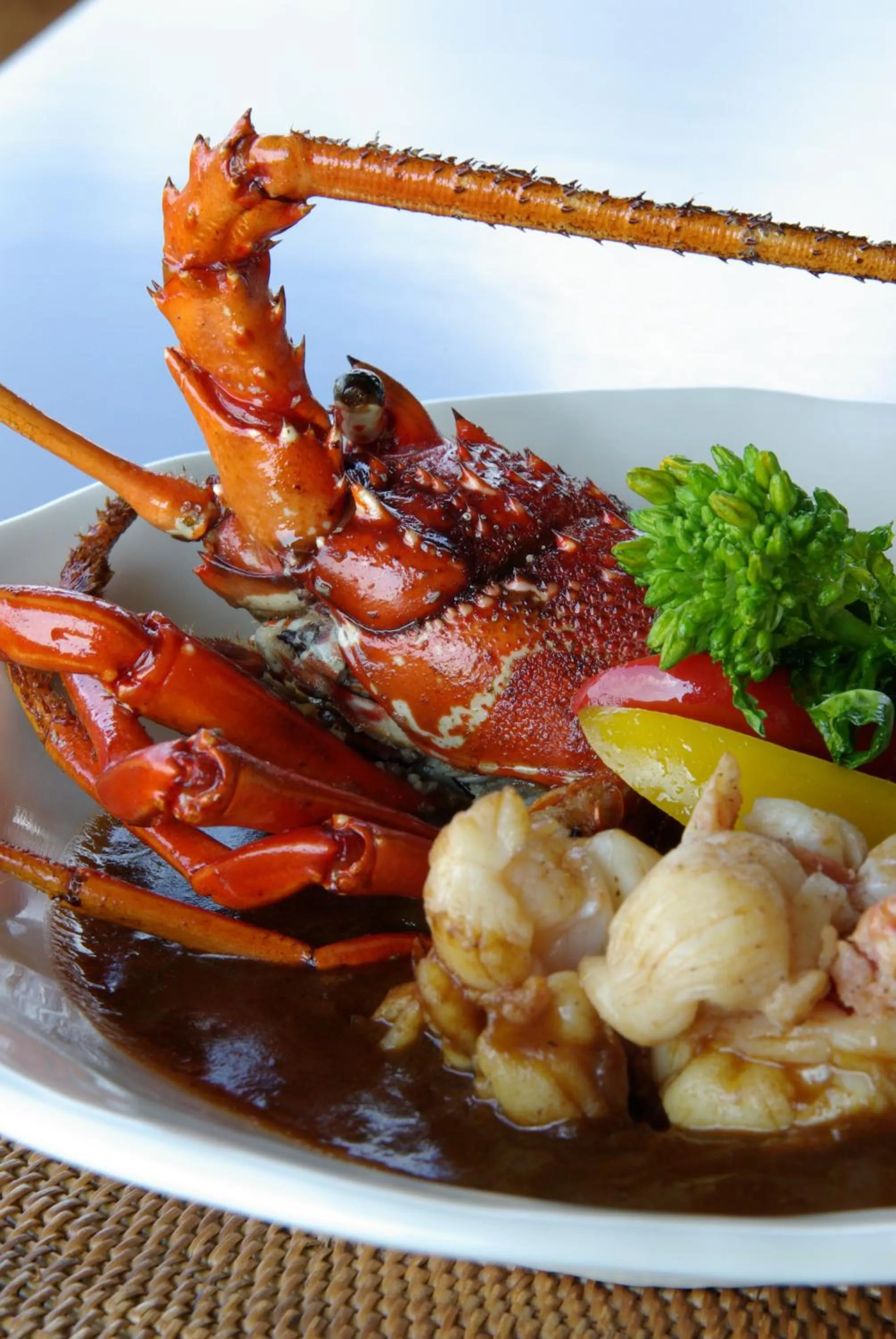 Food close-up in Mashio Hotel & Resort