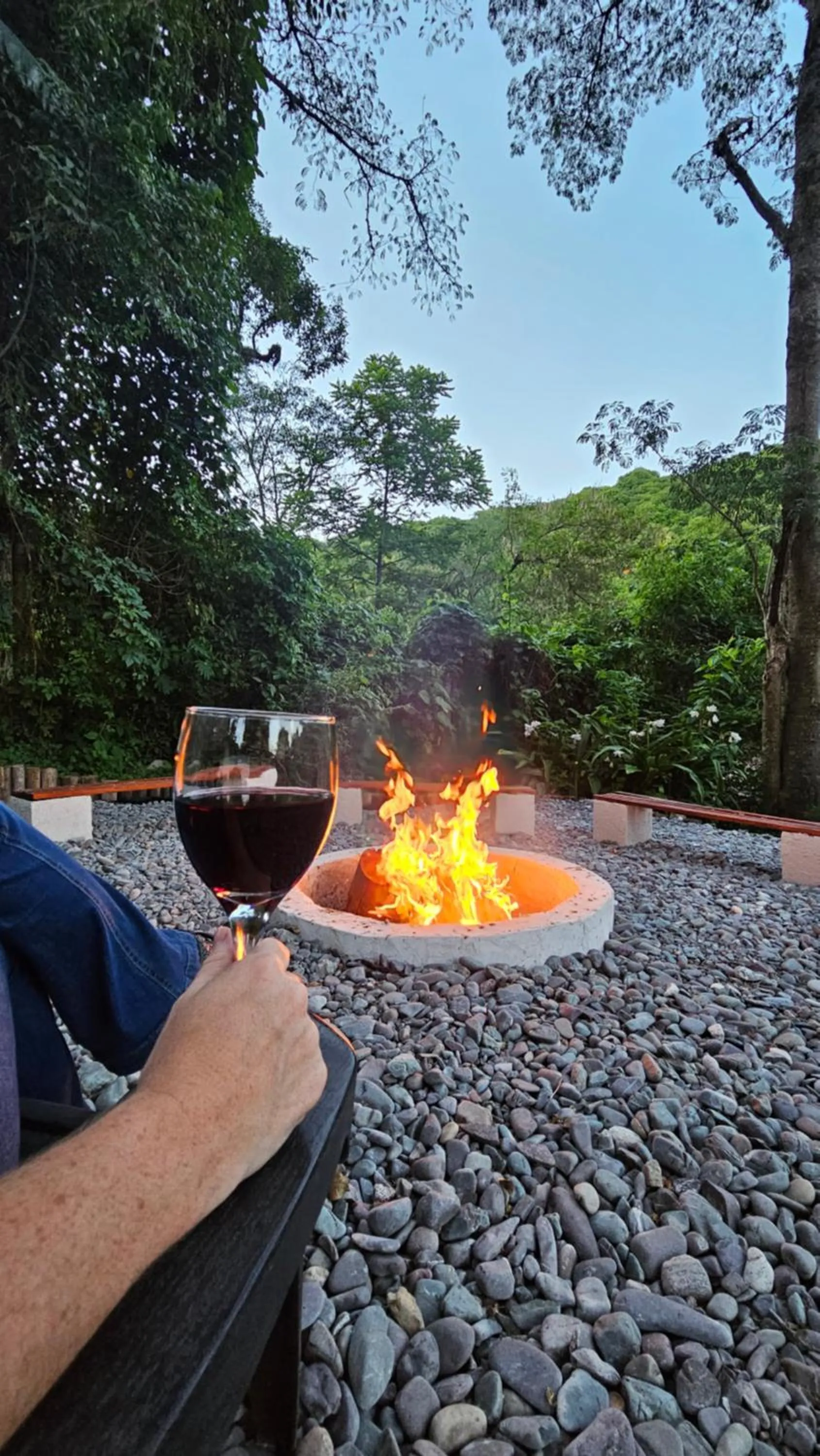 stove in Hotel Selva Montana