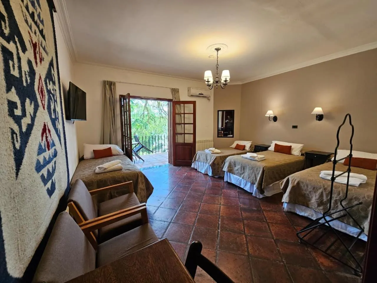 Bed in Hotel Selva Montana