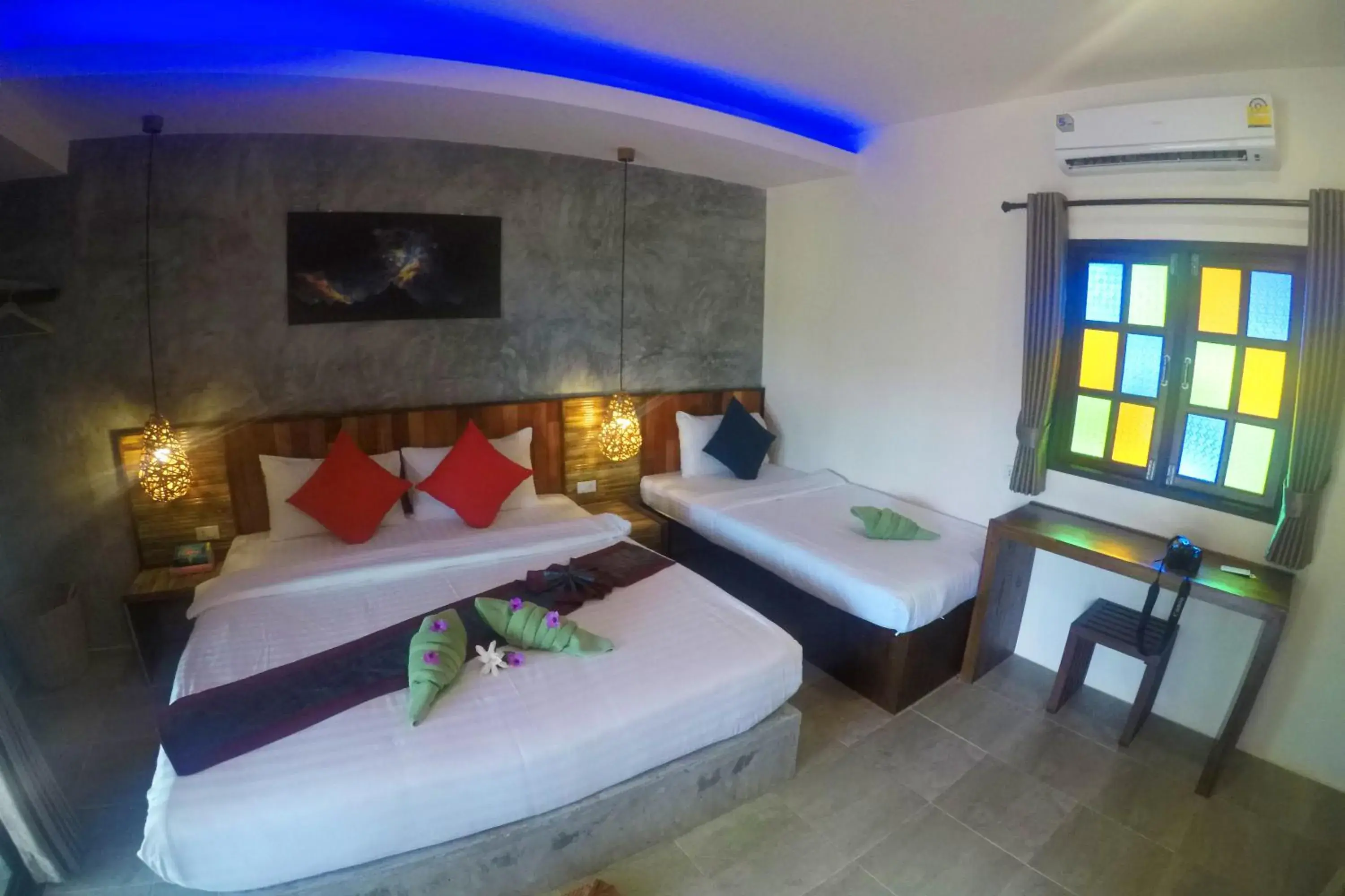 Bed in Coco Cape Lanta Resort (SHA Extra Plus)