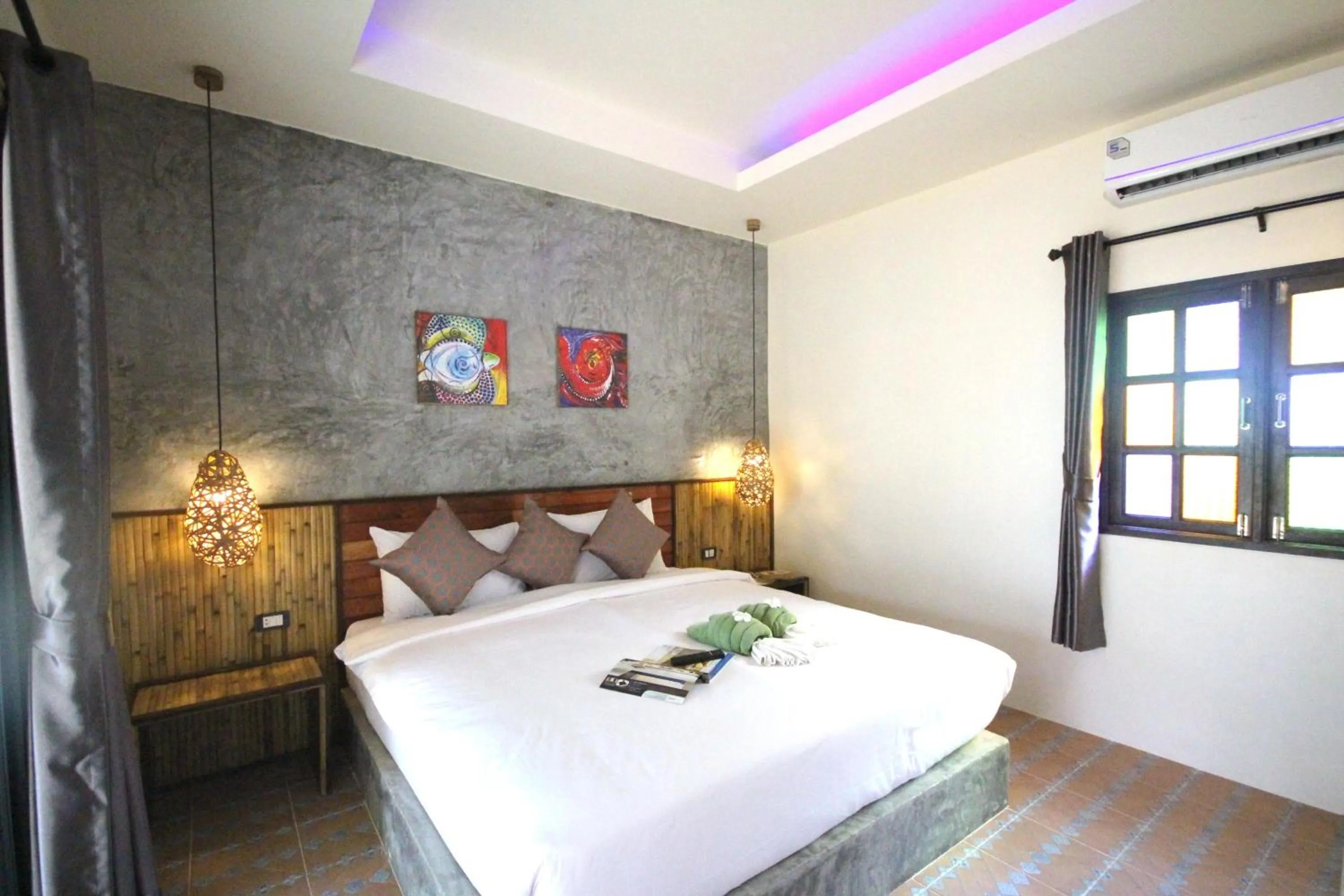 Bed in Coco Cape Lanta Resort (SHA Extra Plus)