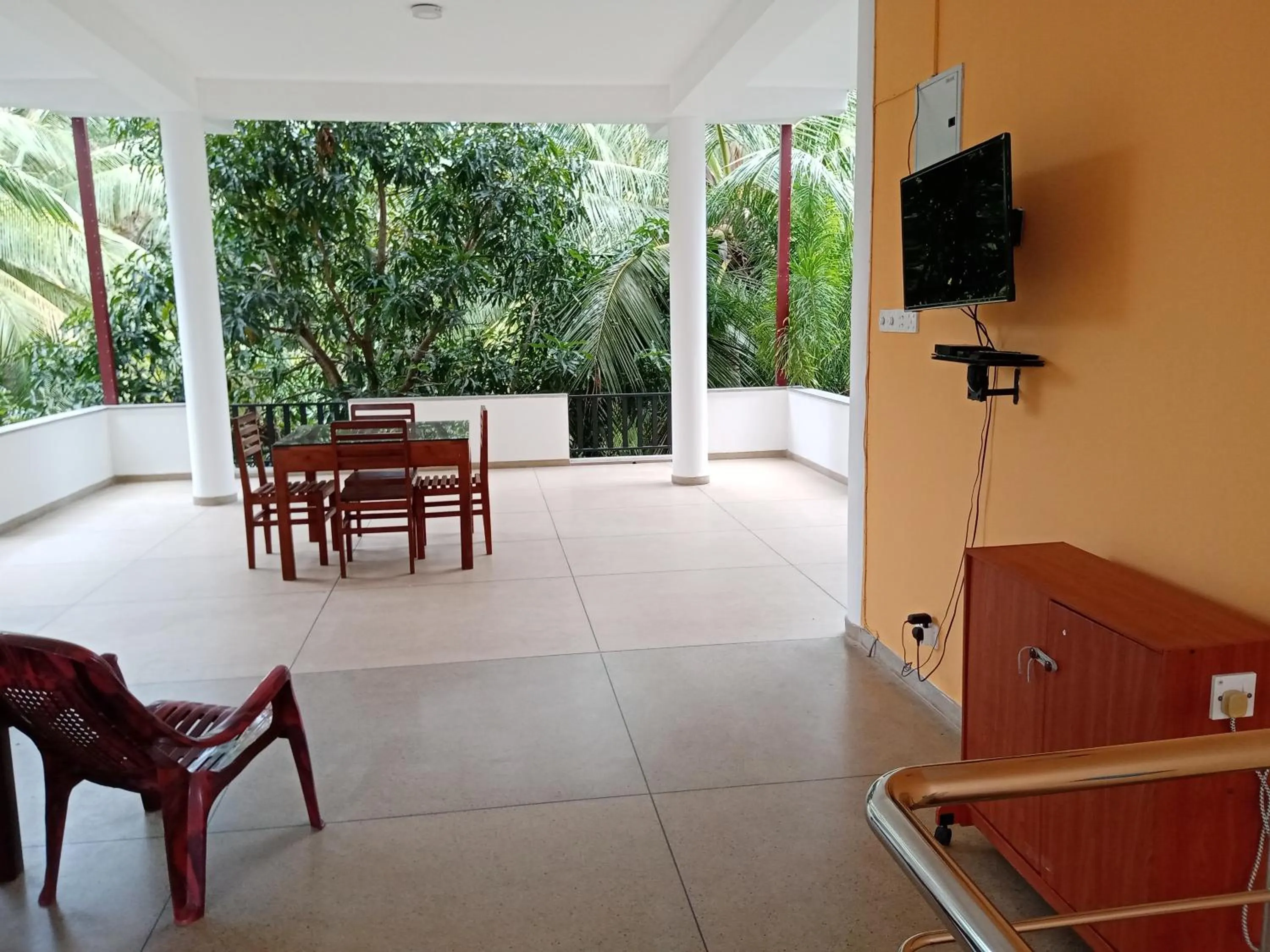 Balcony/Terrace in Hotel Nilketha Yala Tissamaharama