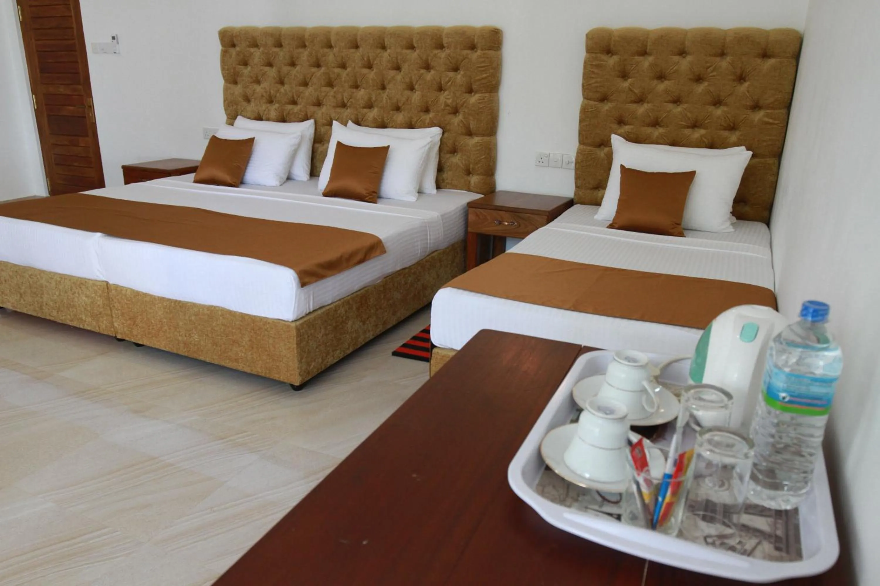 Bedroom, Bed in Hotel Nilketha Yala Tissamaharama