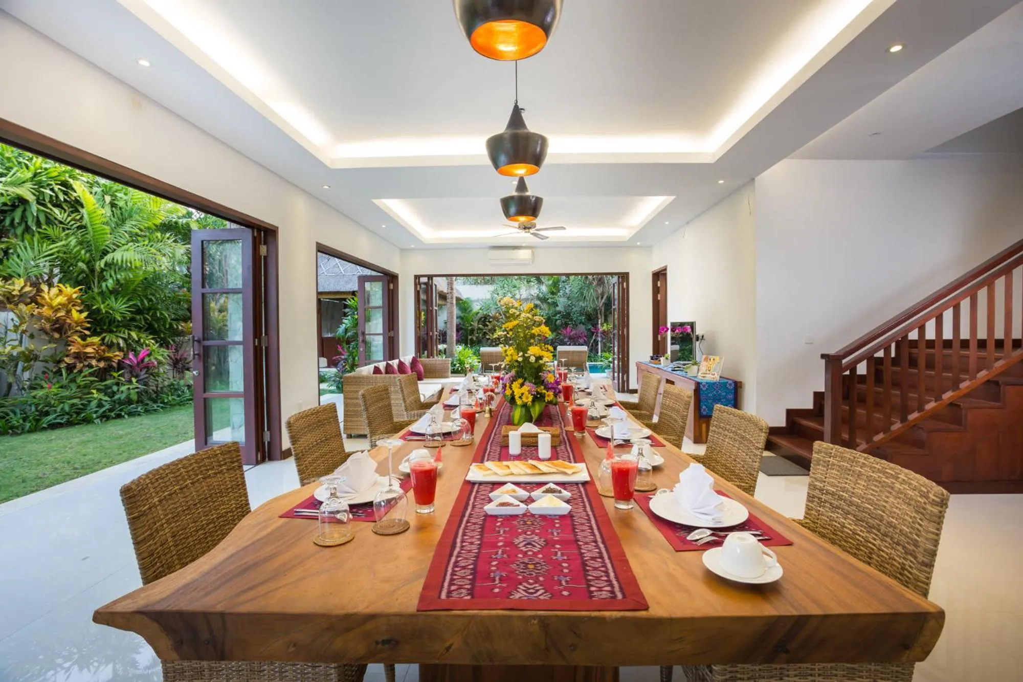 Dining area in La Bali Sanur