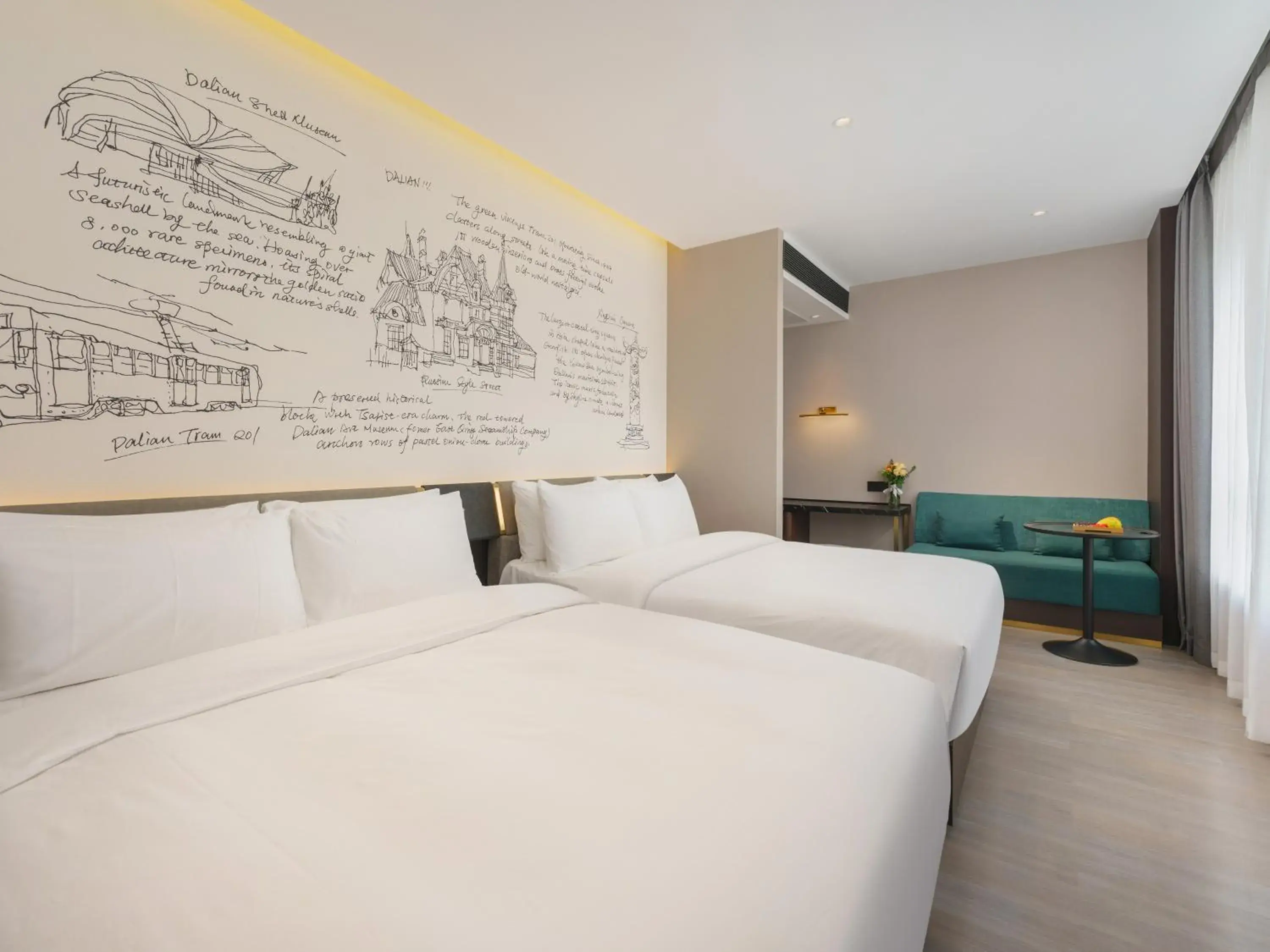 Superior Family Room in CitiGO Hotel, Xinghai Square, Dalian Superior Family Room in CitiGO Hotel, Xinghai Square, Dalian