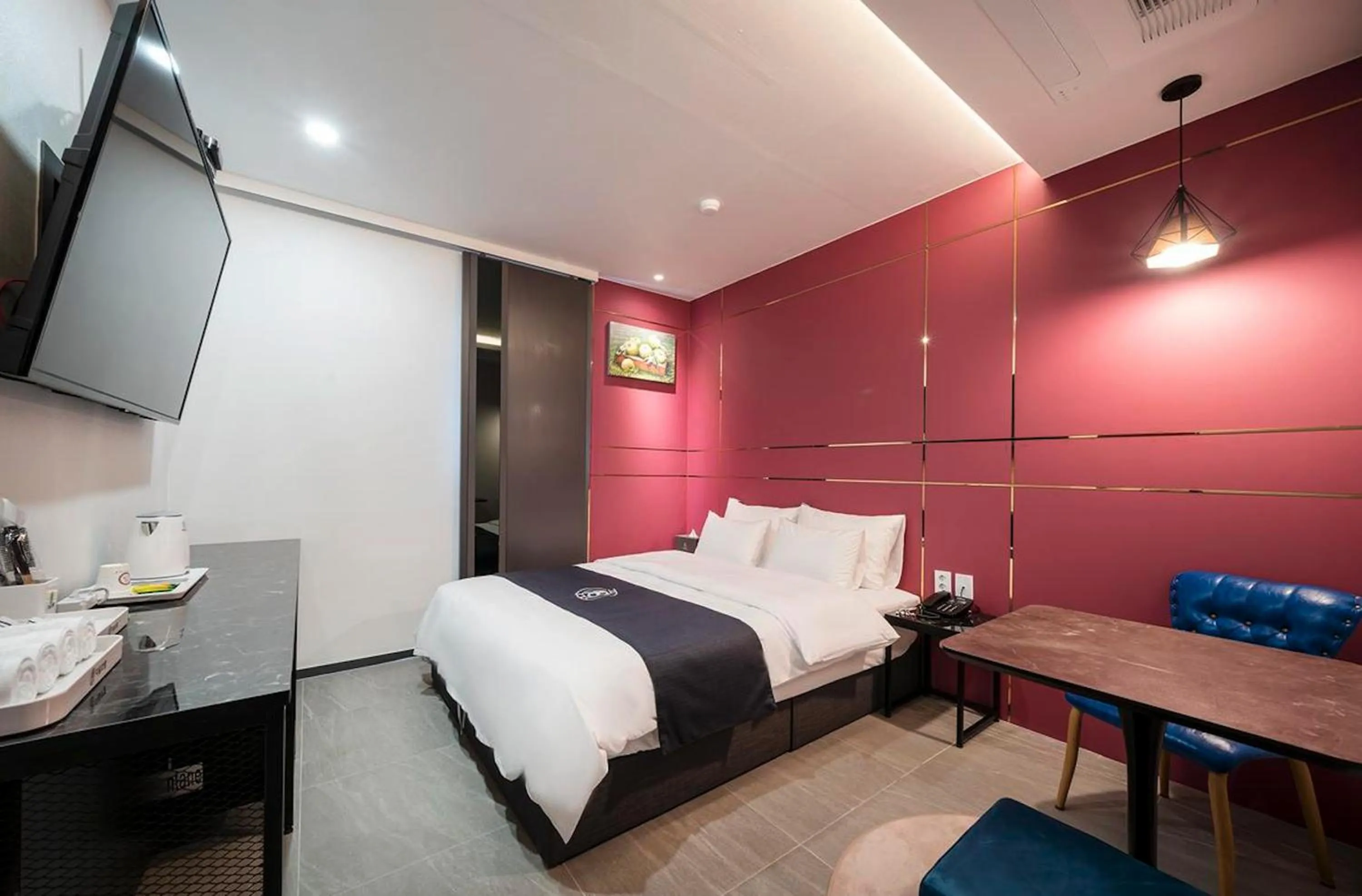 Bed in Gunsan Daol Hotel