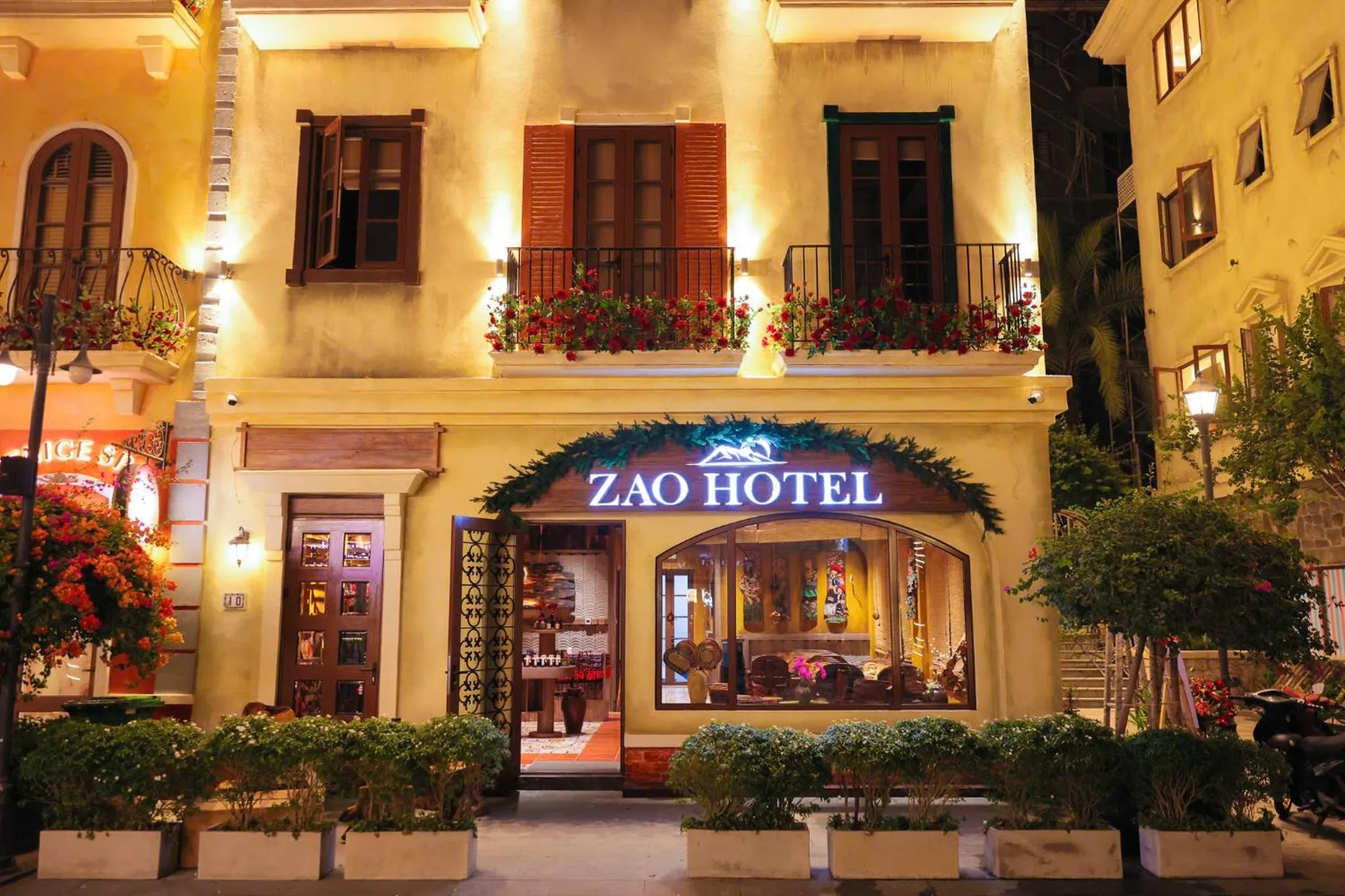 Property building in ZAO Hotel Firework & Sea View