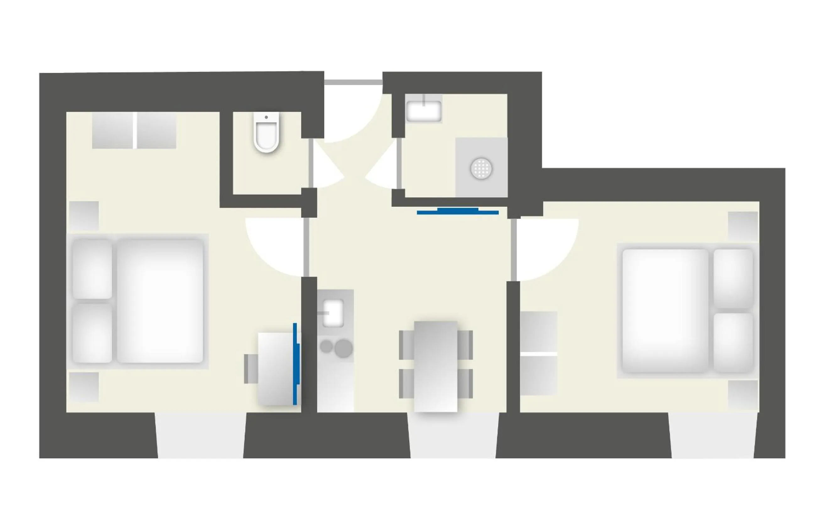 Floor plan in Amedeo Zotti Residence Salzburg