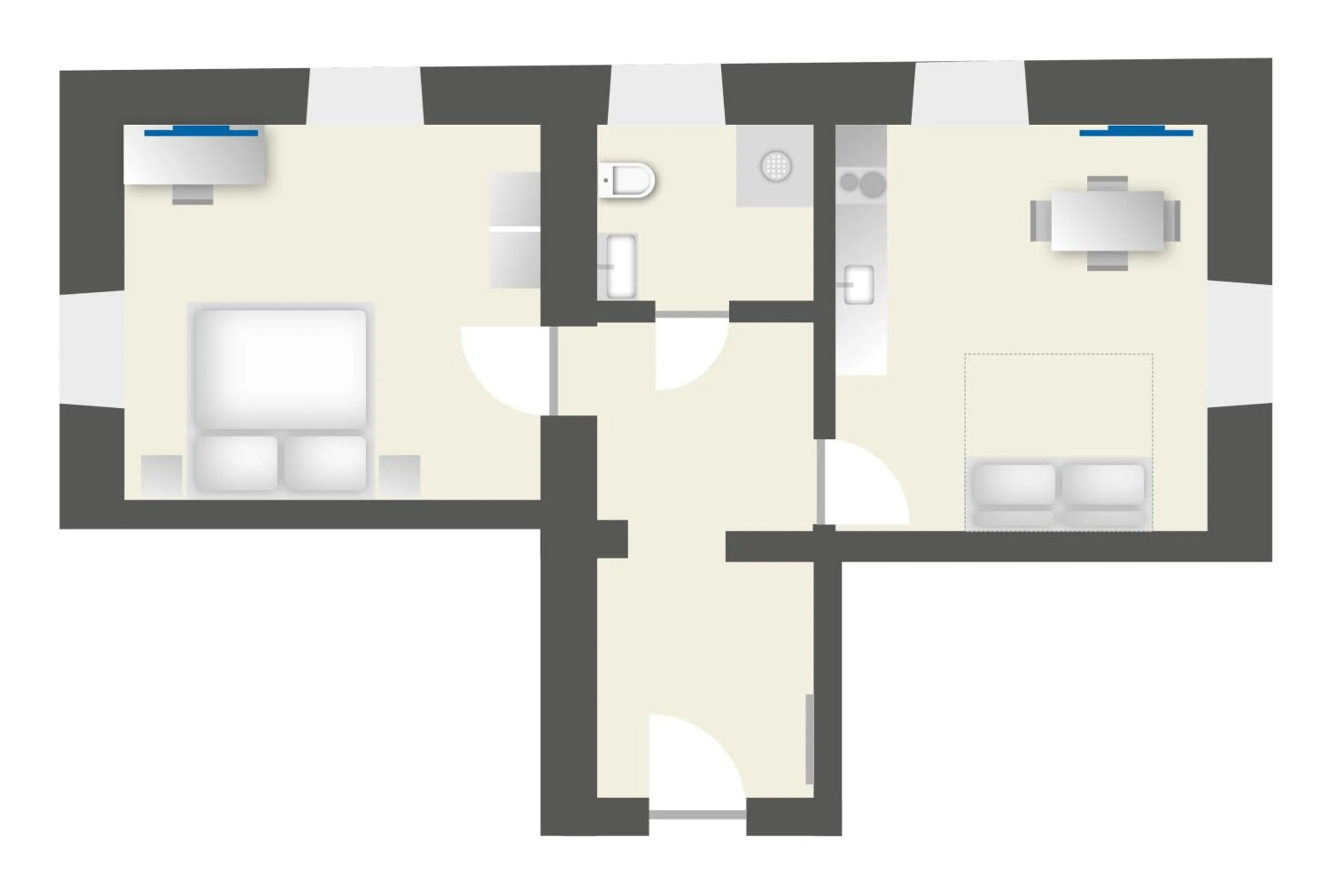 Floor plan in Amedeo Zotti Residence Salzburg