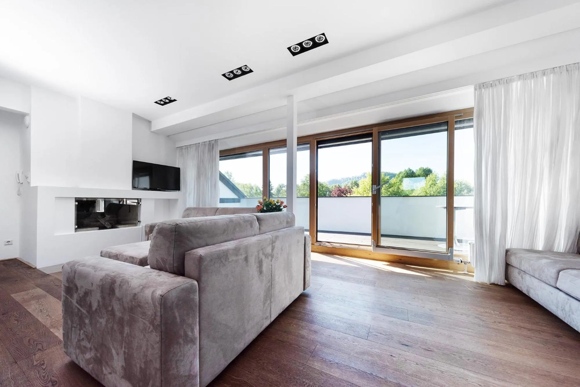 Living room in Amedeo Zotti Residence Salzburg