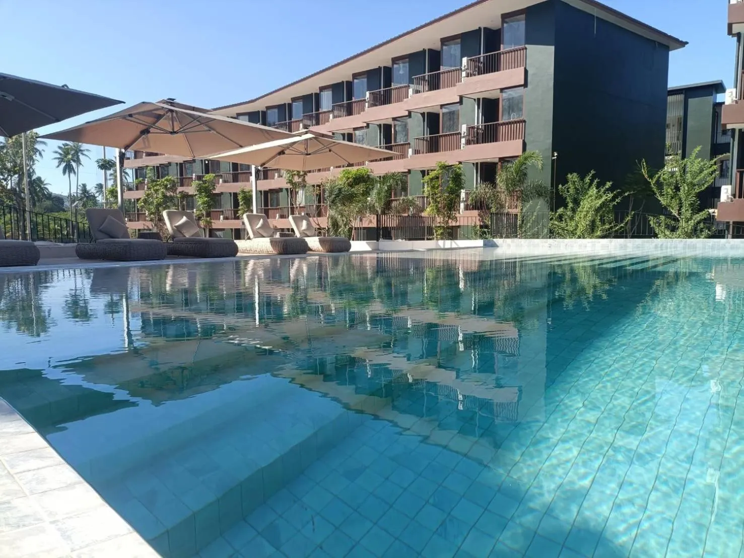 Property building in Wyndham Garden Samui Wing