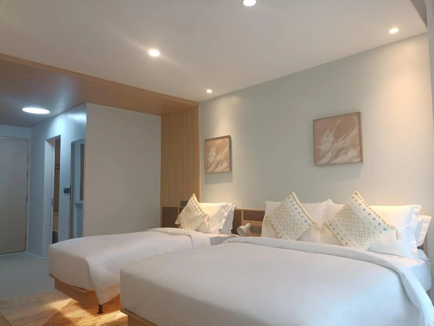 Bed in Wyndham Garden Samui Wing